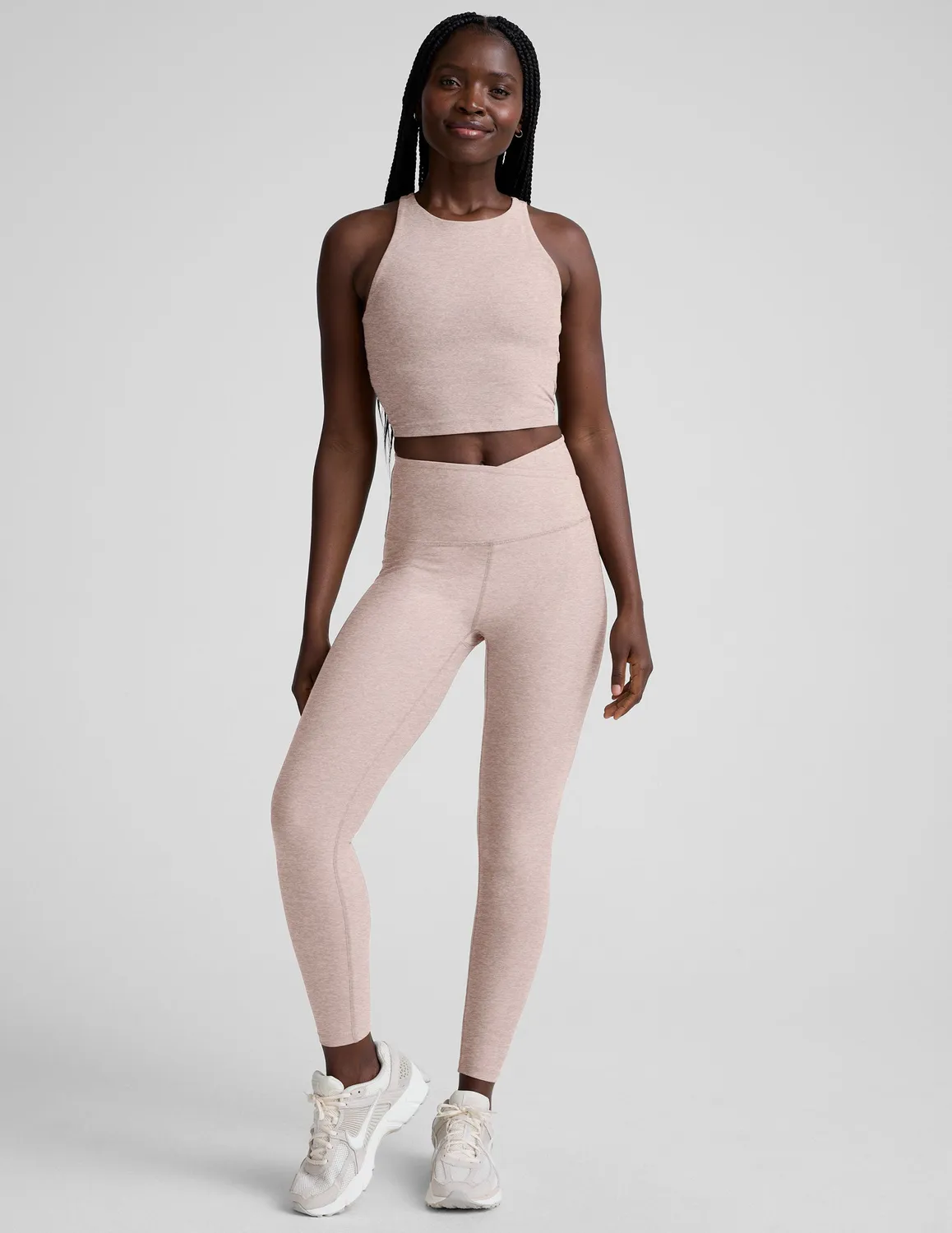 Beyond Yoga Spacedye At Your Leisure High Waisted Midi Legging leggings chai