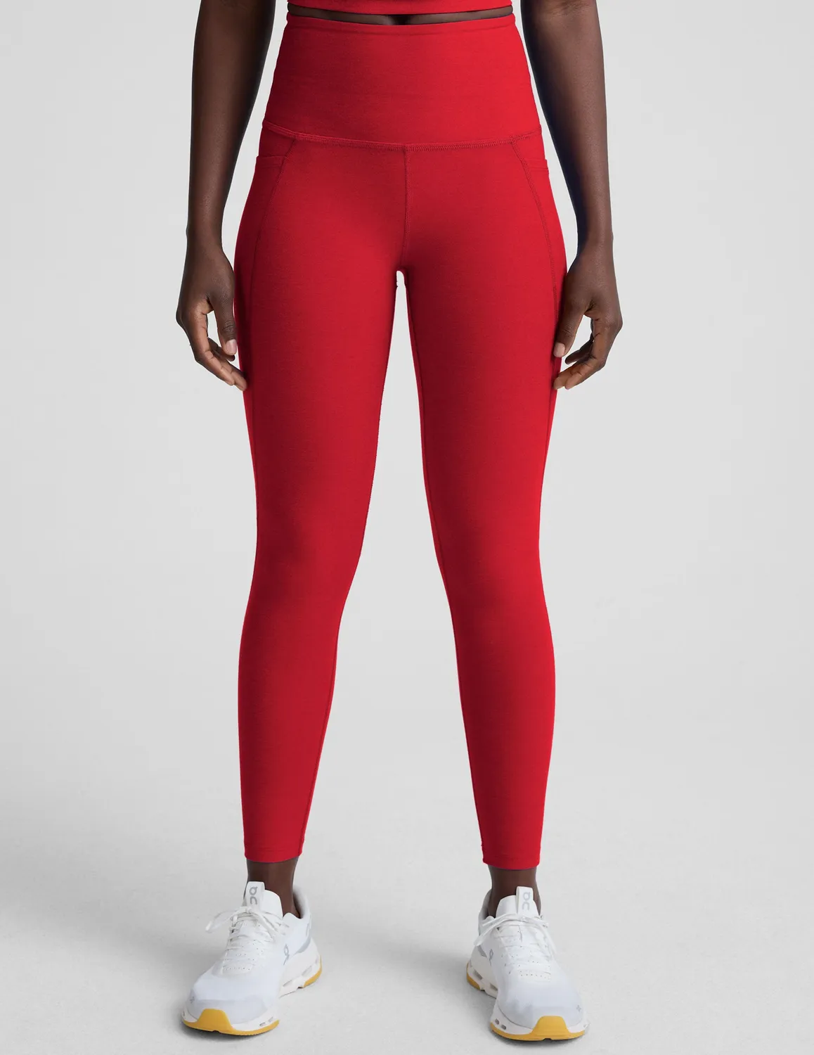 Beyond Yoga Spacedye Out Of Pocket Legging Holly Red