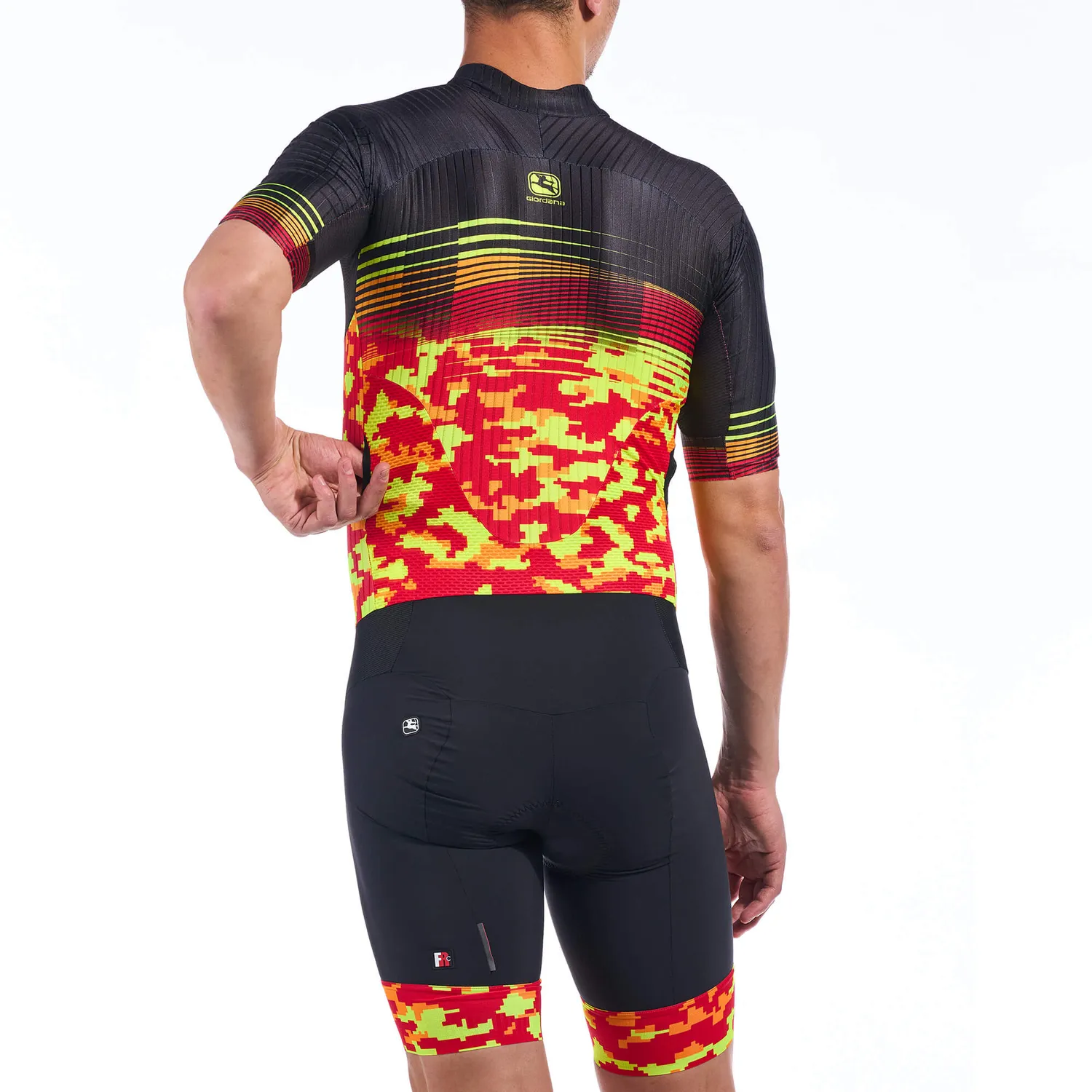 Giordana FR-C Pro Tri Doppio triathlondräkt röd aero