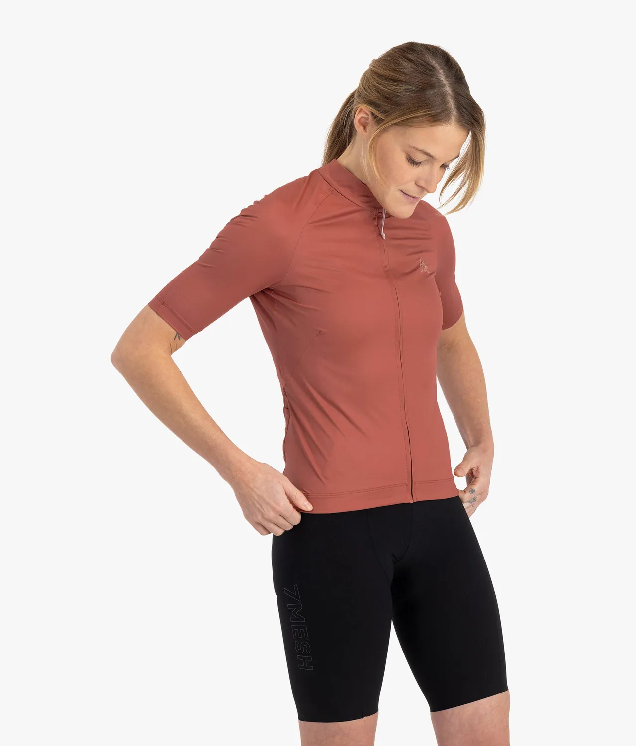 7MESH Atlas Short Sleeve Jersey cykeltröja Desert Rose