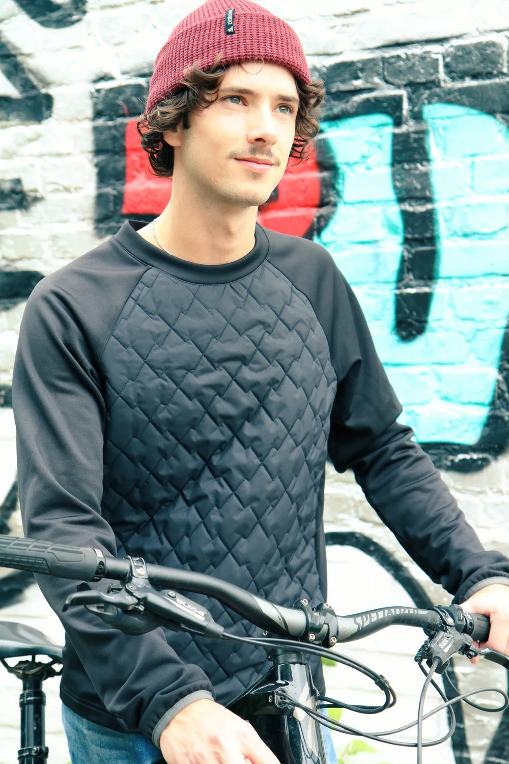 Zimtstern Spinz Hybrid Sweater hybridtröja herr vadderad