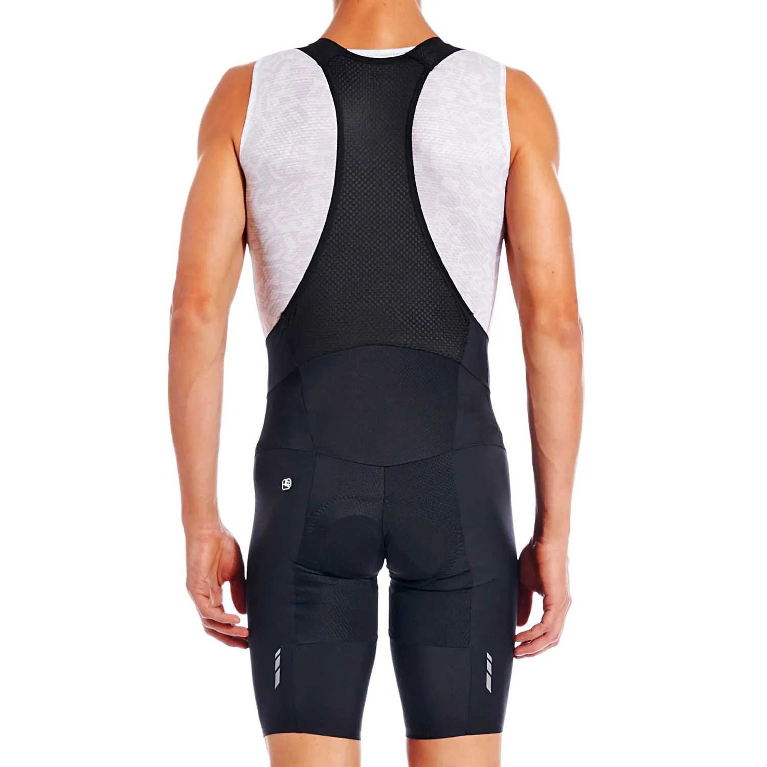 Giordana Lungo cykelbyxa svart med hängslen medium