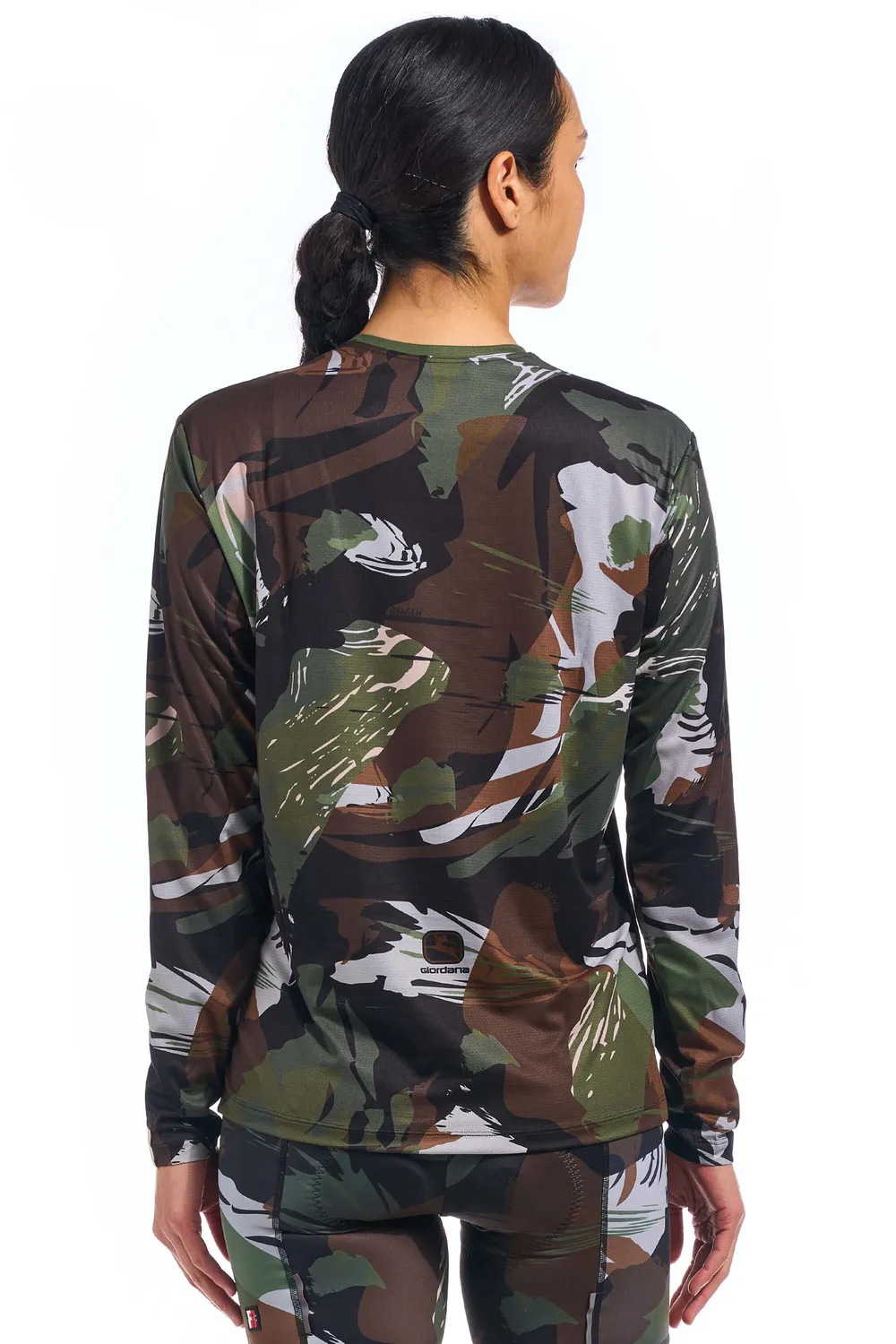 Giordana Brush Camo långärmad graveltröja herr