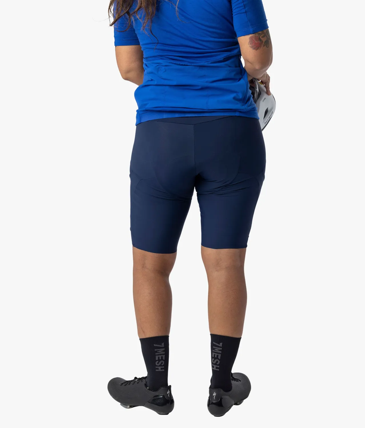 7MESH WK3 Cargo cykelbyxor dam Midnight Blue fickor