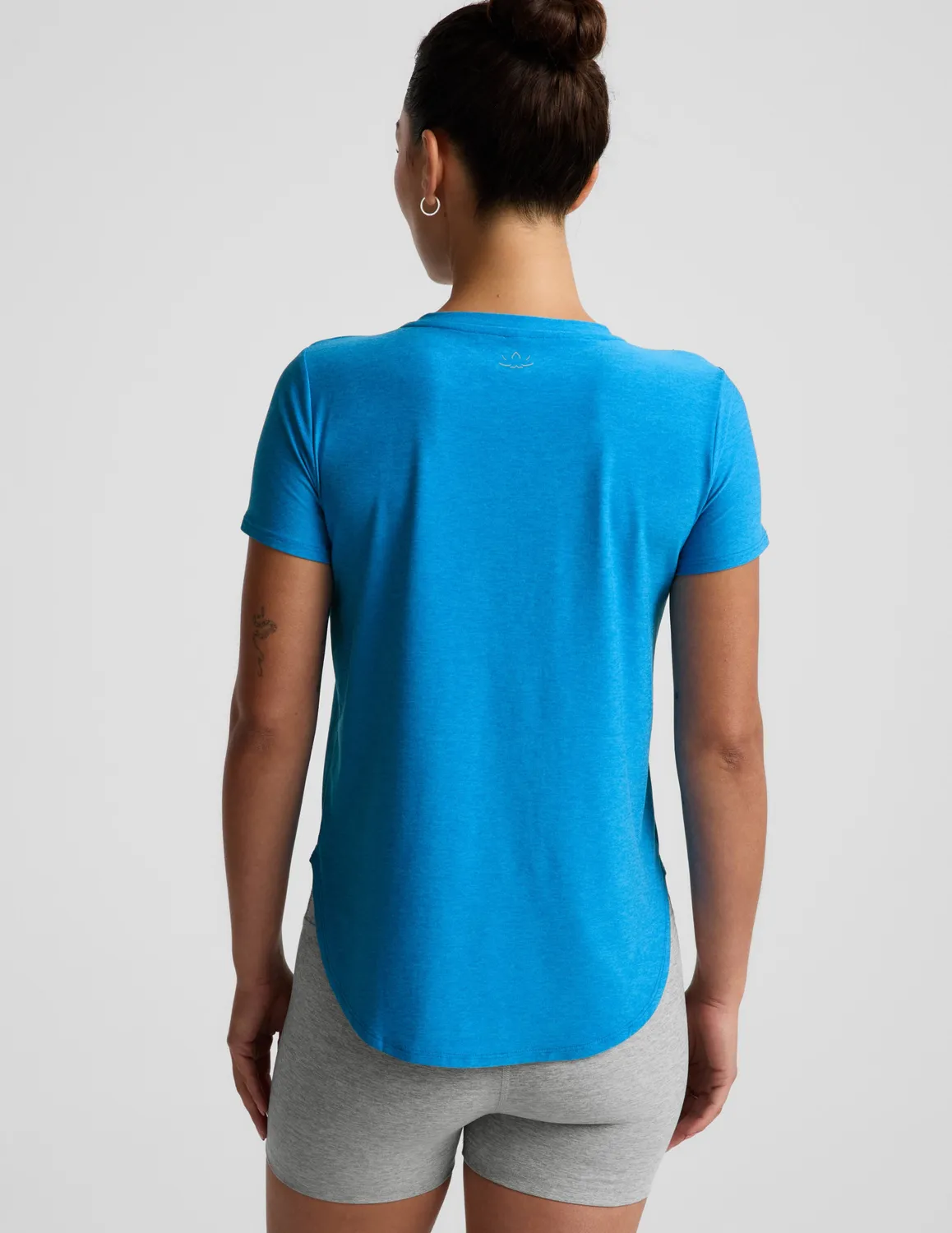 Beyond Yoga Featherweight On The Down Low t-shirt Malibu Lagoon lös