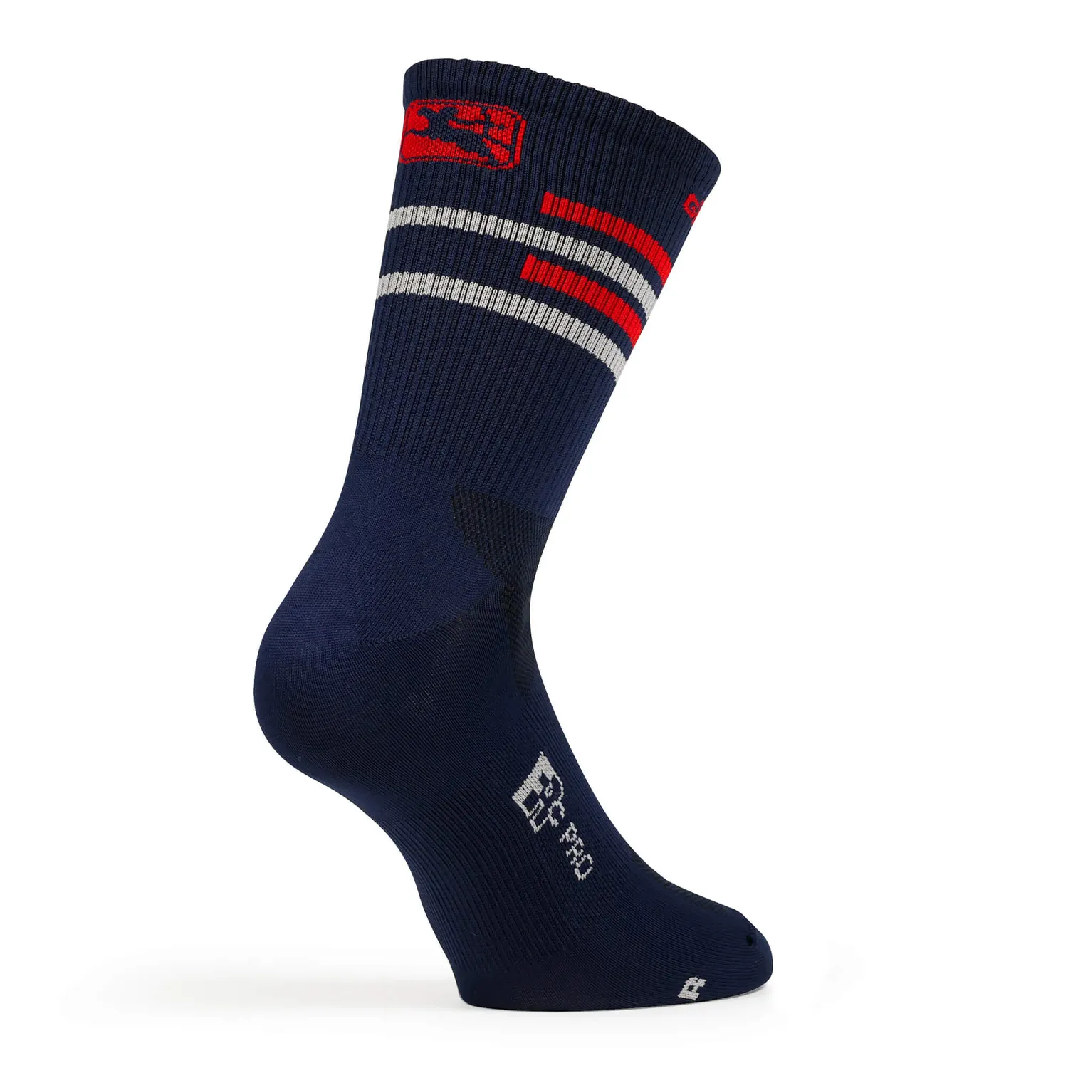 Giordana FR-C Tall Lines cykelstrumpor hög antibakteriell