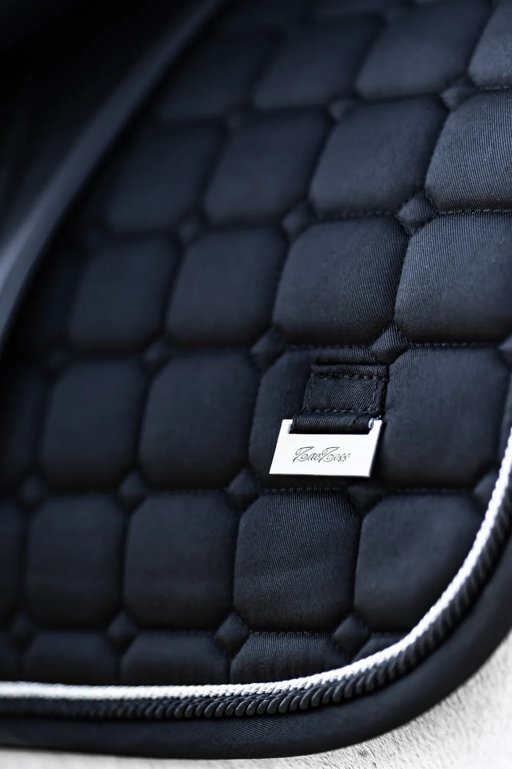 ZacZess Dressage Black Edition dressyrschabrak svart Full Quick Dry