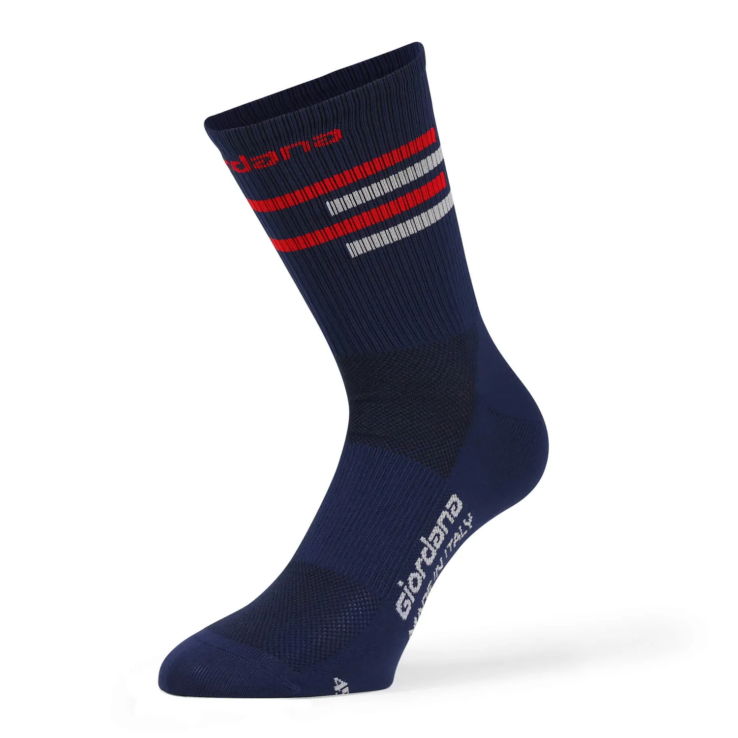 Giordana FR-C Tall Lines cykelstrumpor hög antibakteriell