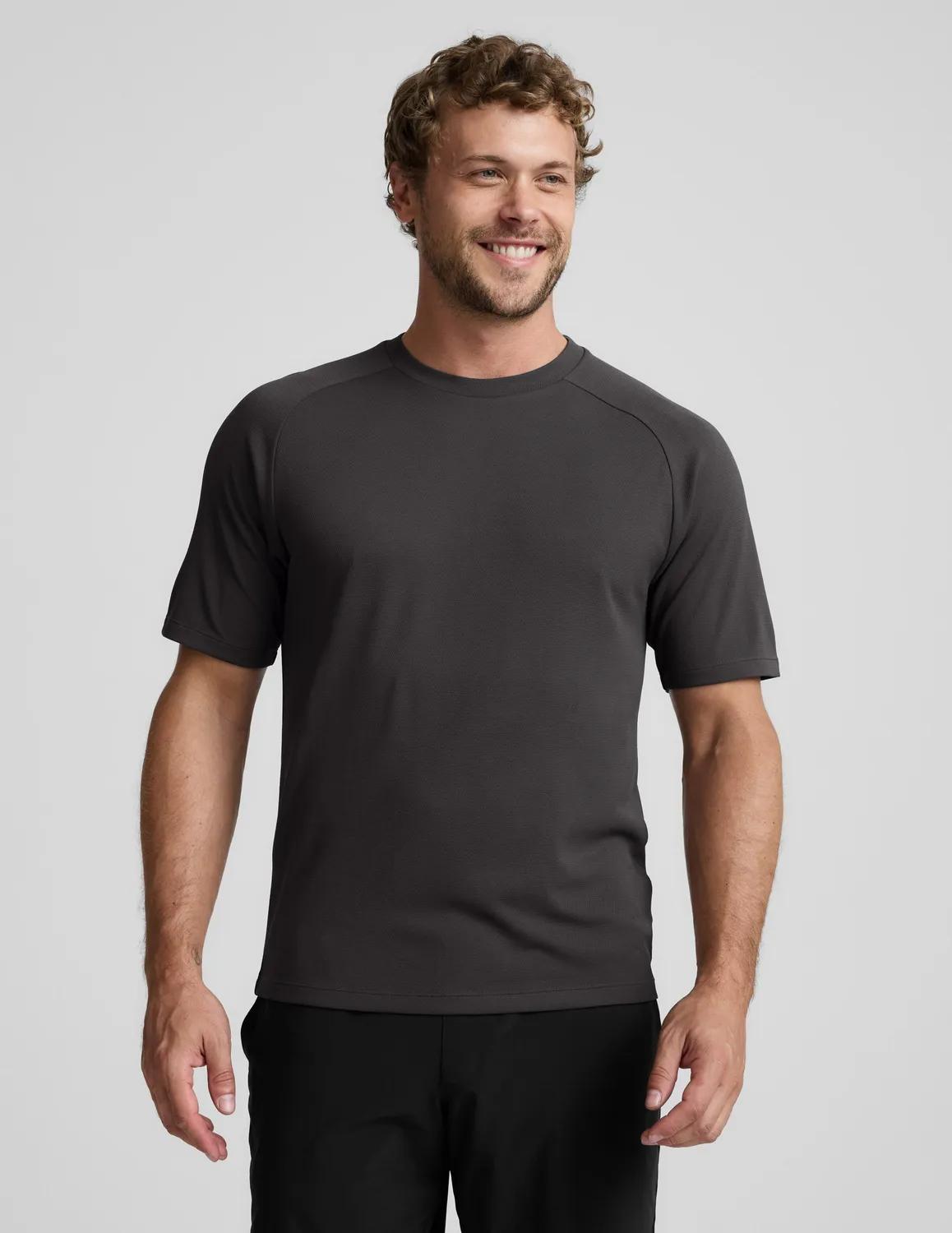 Beyond Yoga All In Active T-shirt Black Ash slim fit