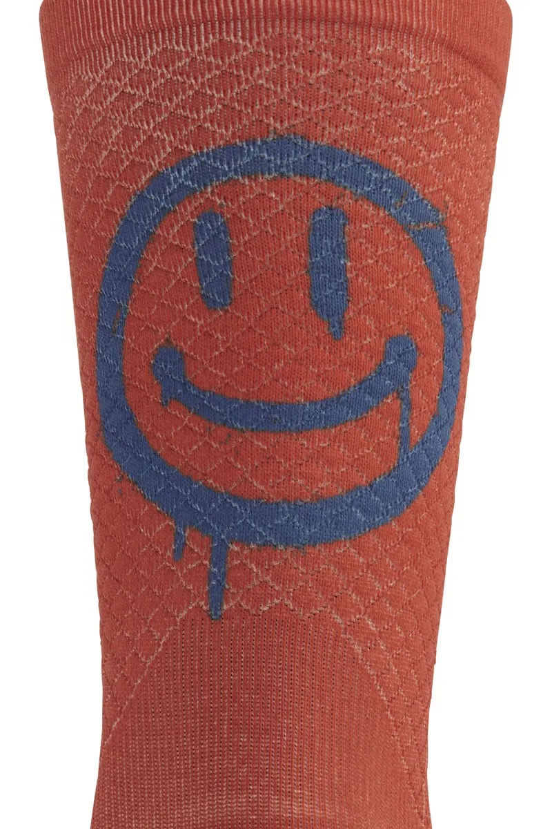 MB Wear Smile Emotions cykelstrumpor röd