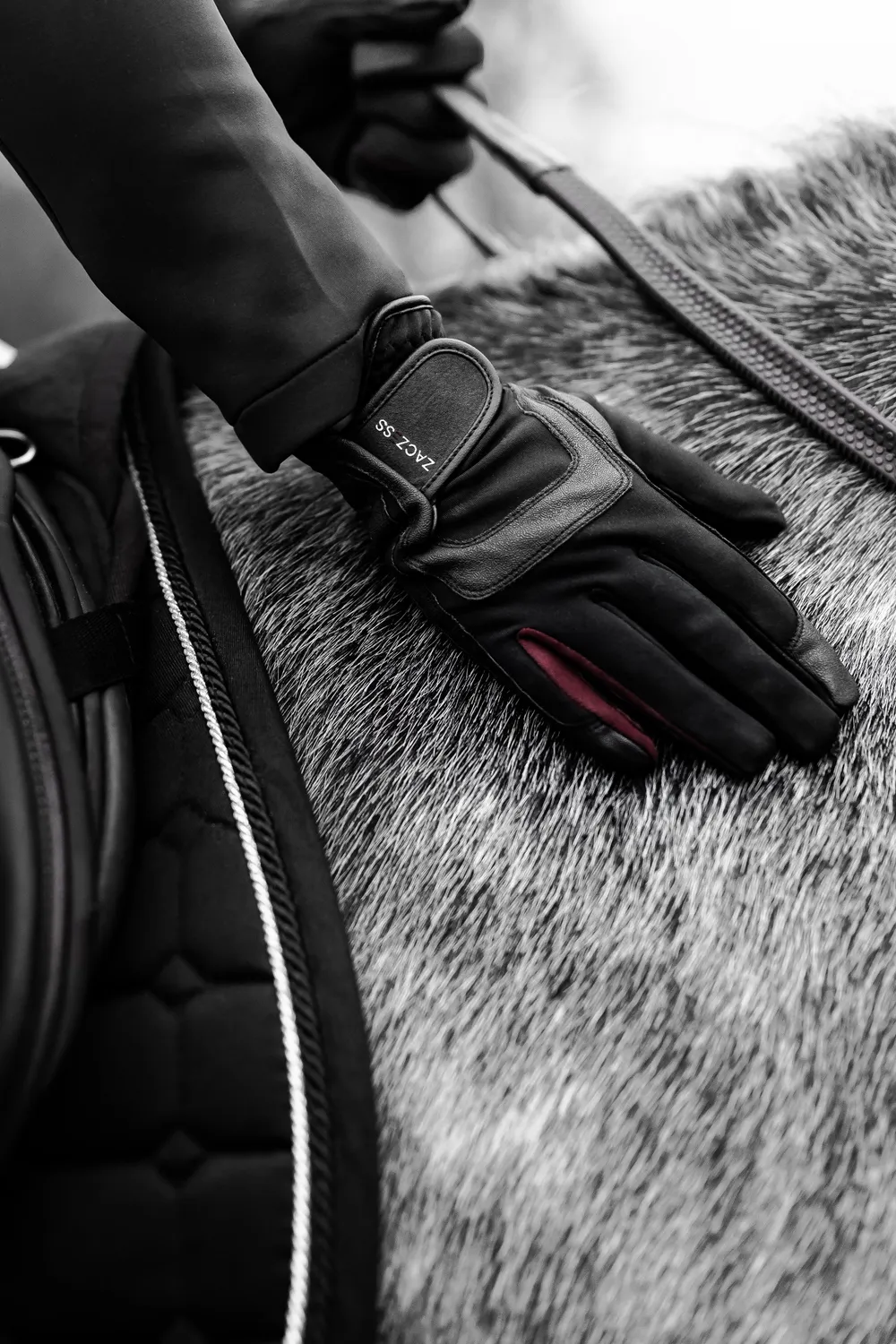 Equin Rain Active Glove ridhandskar svart