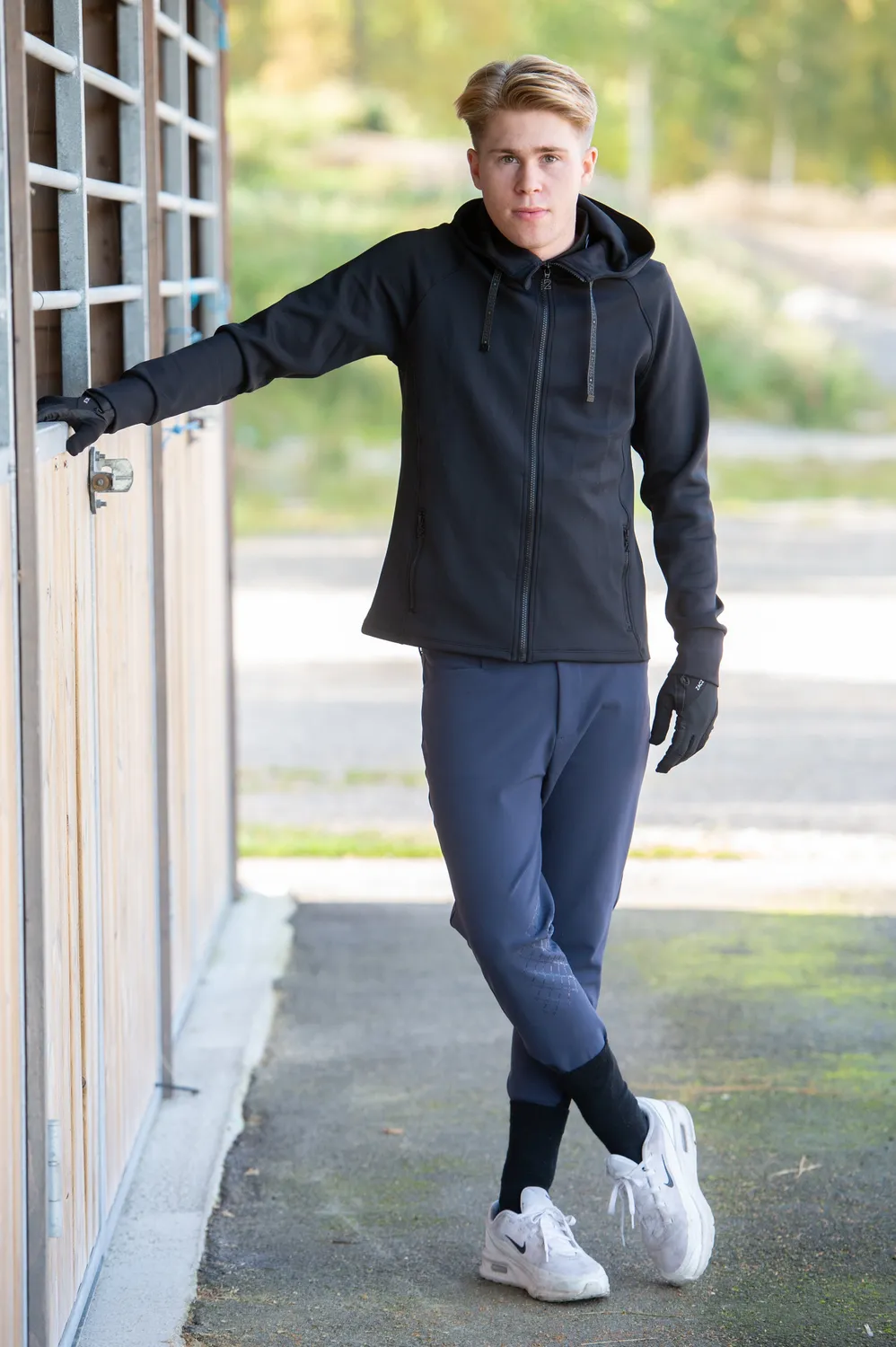 ZacZess Hudson hoodie herr svart