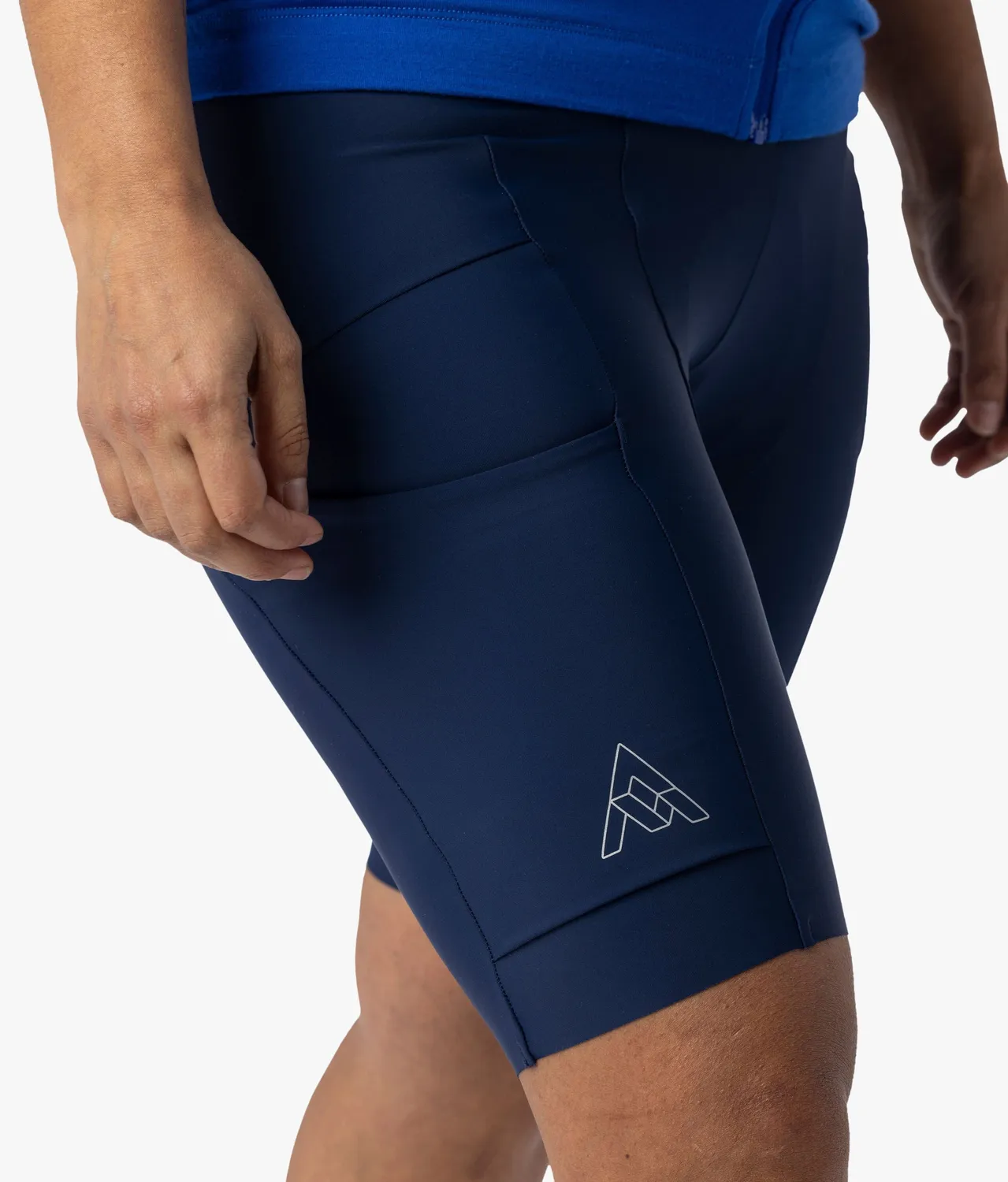 7MESH WK3 Cargo cykelbyxor dam Midnight Blue fickor