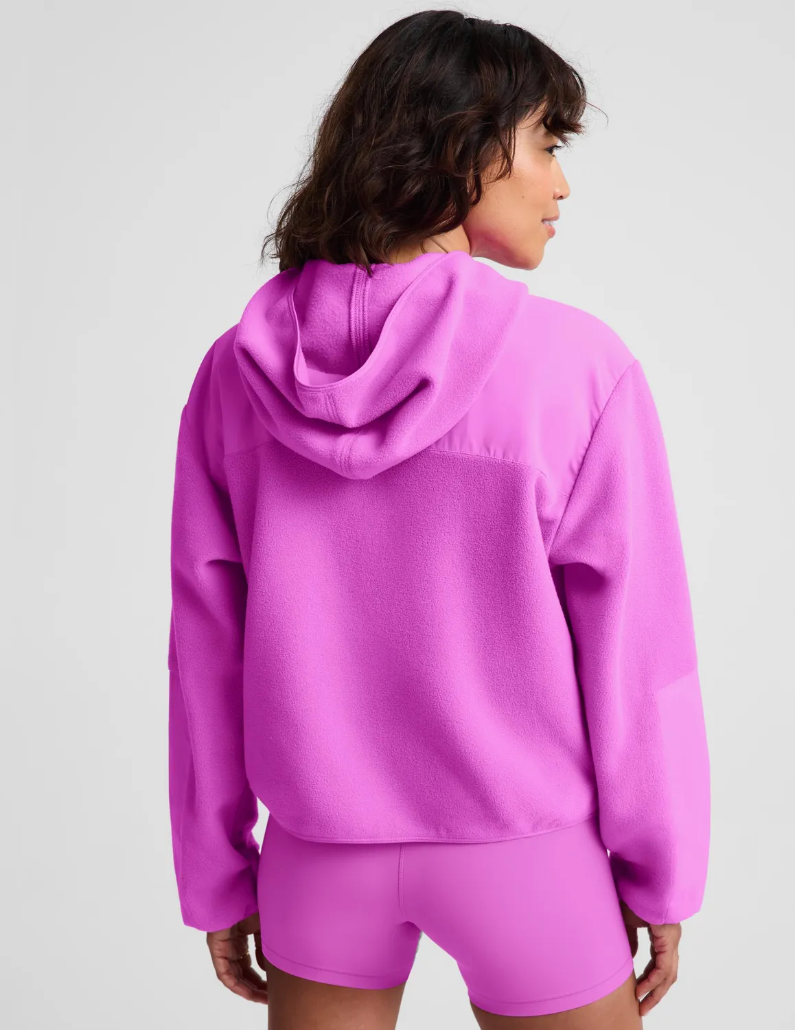 Beyond Yoga PolarFlex Fleece Jacket jacka Electric Fuchsia