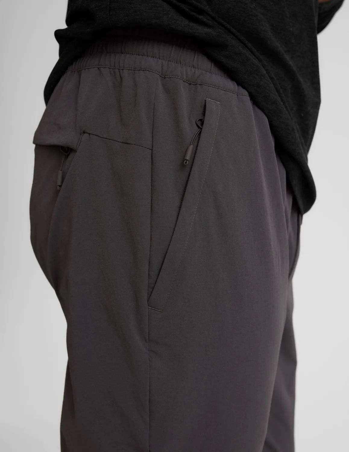 Beyond Yoga All Terrain träningsbyxor Black Ash stretch