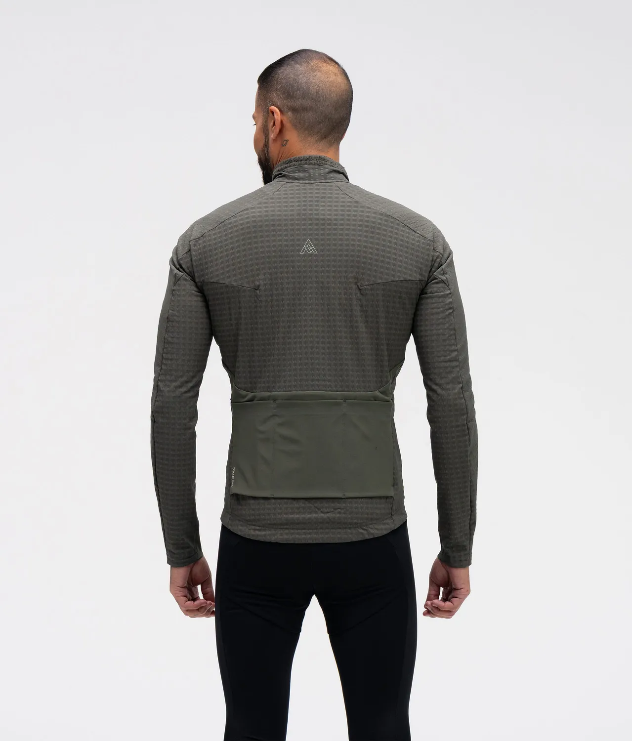 7mesh Seton långärmad cykeltröja herr dark shadow thermal