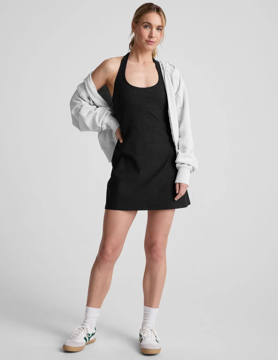 Beyond Yoga Spacedye Prep Halter träningsklänning svart