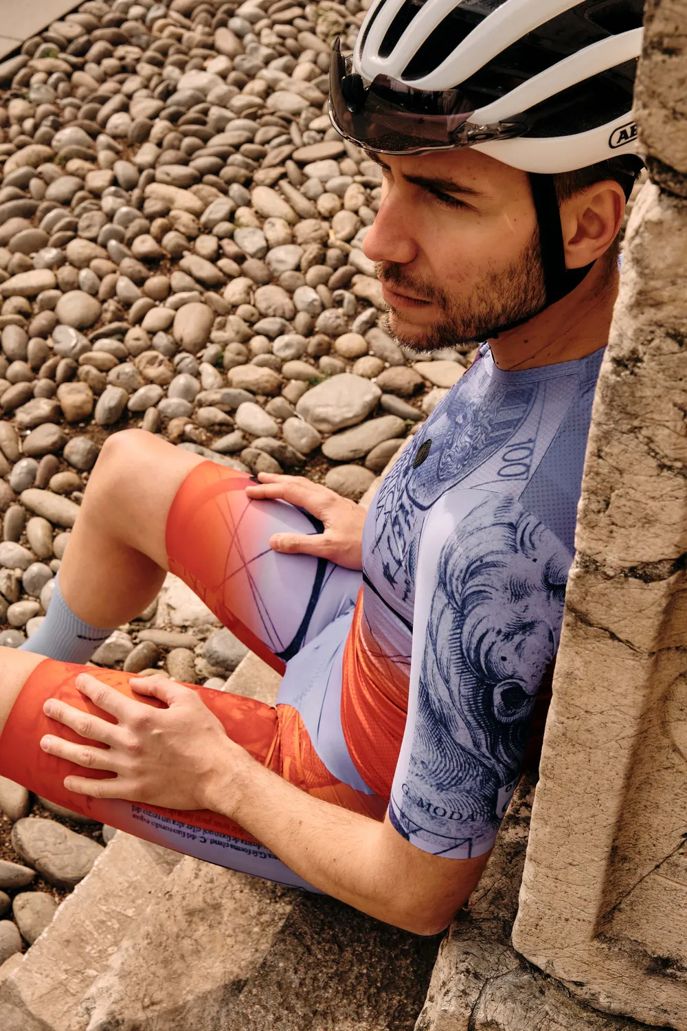 Giordana La Posta Urto cykeltröja herr svart sommar