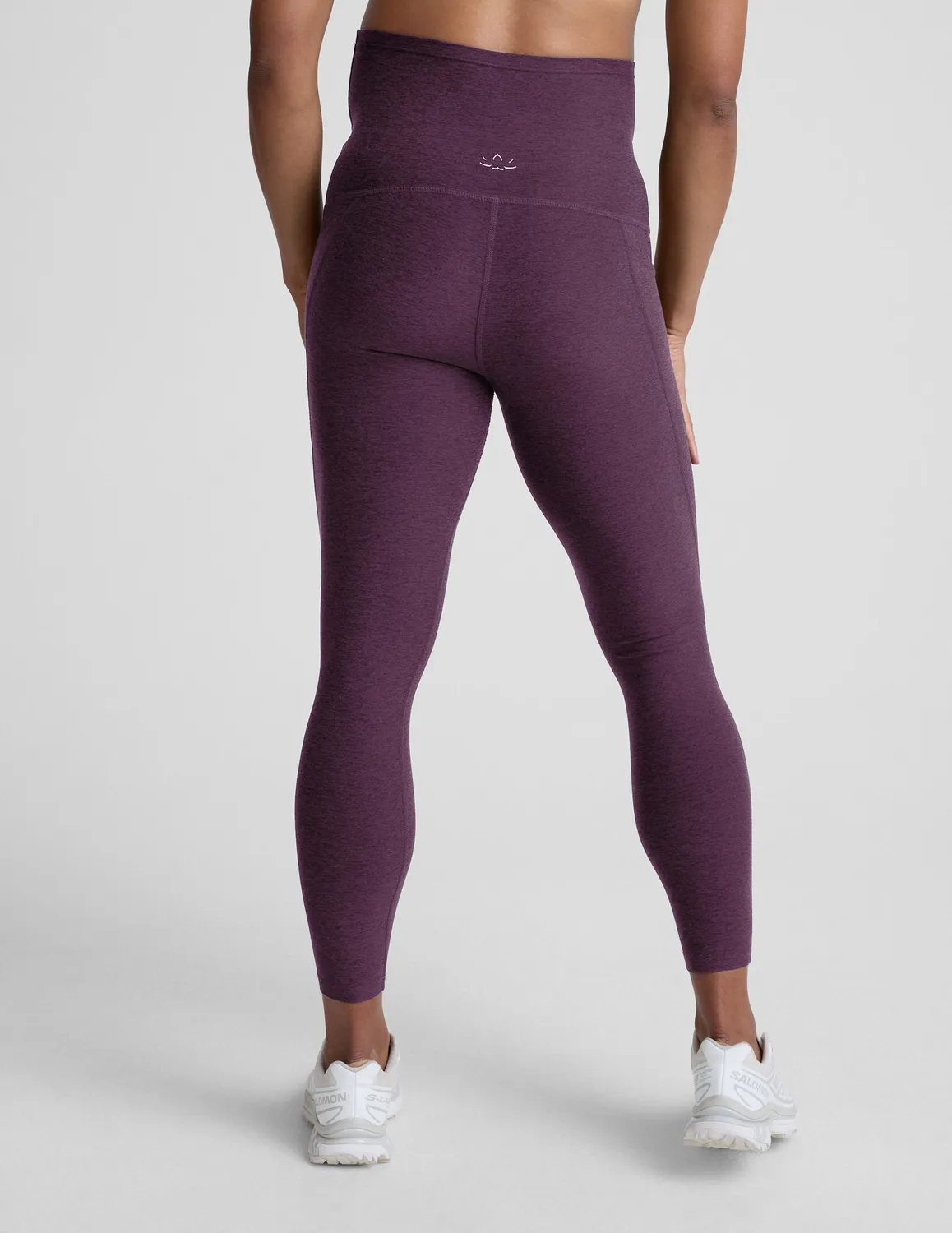 Beyond Yoga Spacedye Love the Bump midi leggings lila med fickor