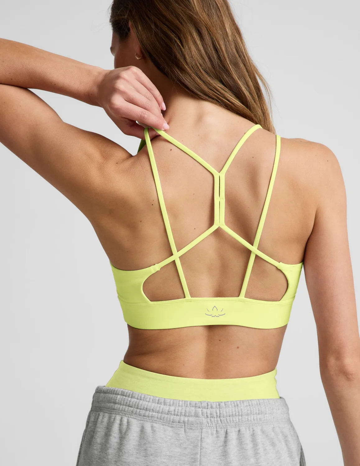 Beyond Yoga Spacedye Back To It Strappy sport-bh lime