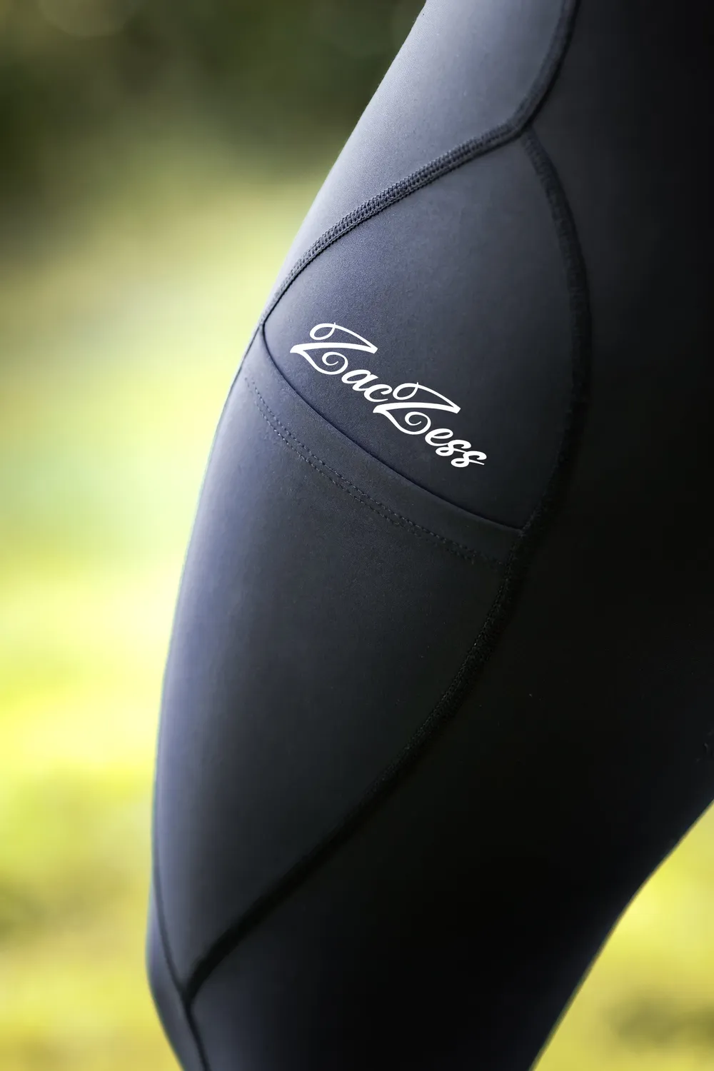 ZacZess Preggo Maternity ridleggings svart full grip hög midja