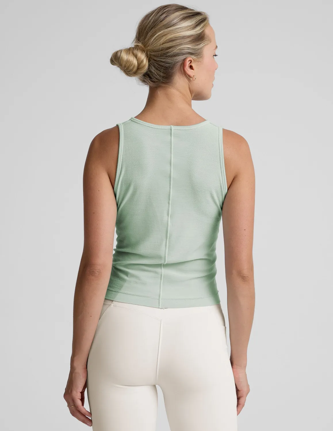Beyond Yoga LuxeKnit Merino Wool Racerback linne Mist Spray merinoull