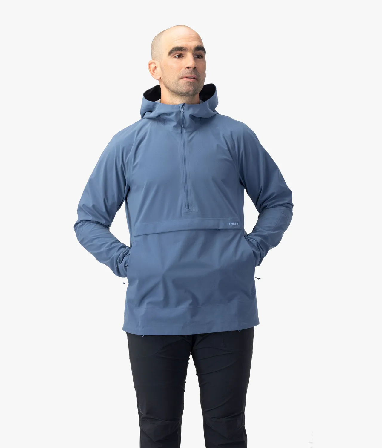 7MESH Cache Anorak cykeljacka herr Alpine vindtät