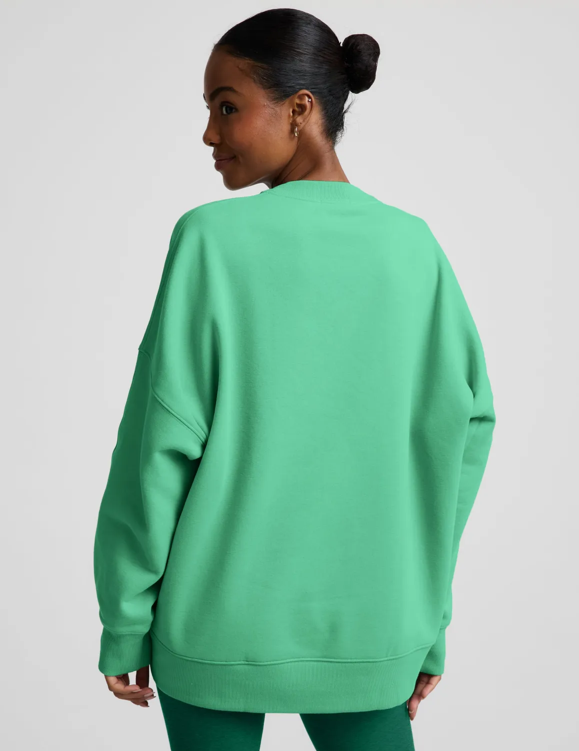 Beyond Yoga LuxeFleece 2.0 Oversized sweatshirt Jade Pool