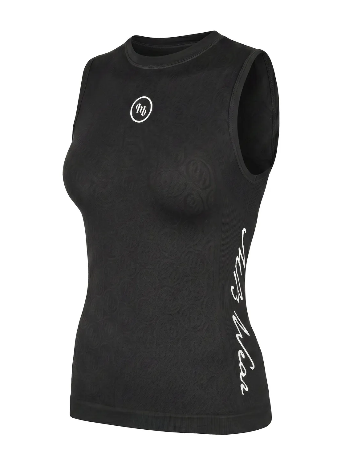 MB Wear Freedom Sleeveless träningslinne svart Dryarn ärmlös