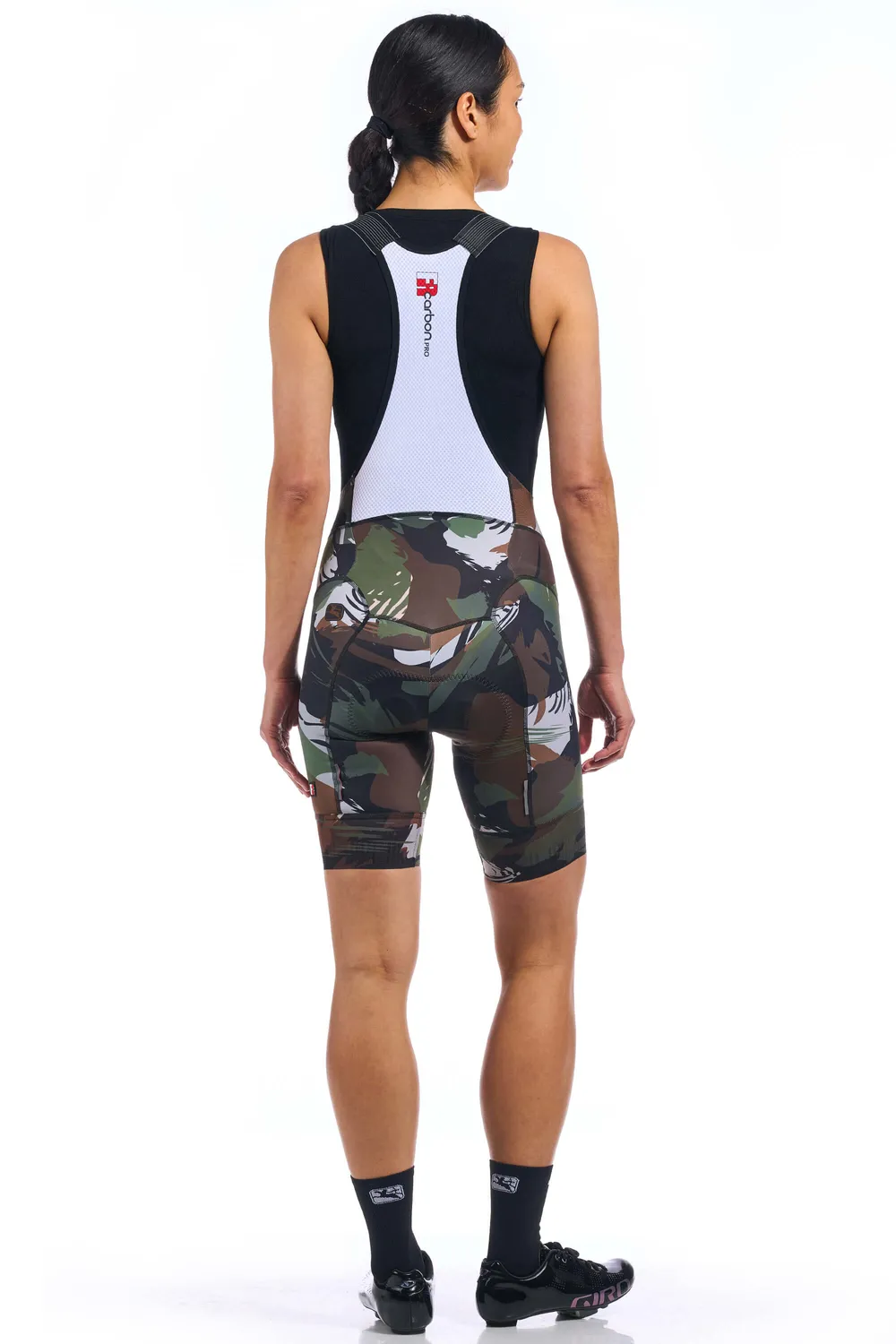 Giordana FR-C Brush Camo bibshorts dam svart