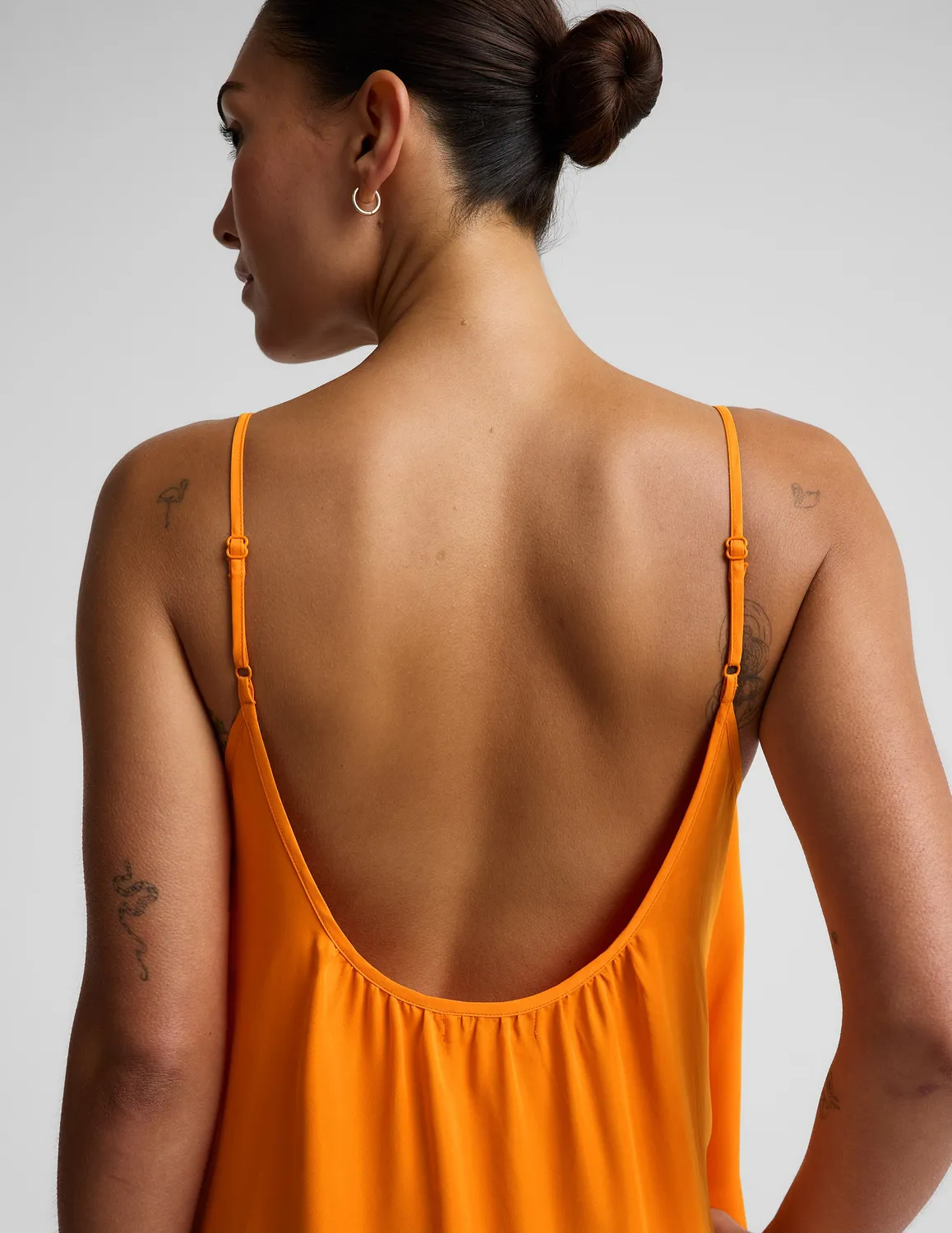 Beyond Yoga Sunkissed Cupro maxiklänning Bright Citrus gul