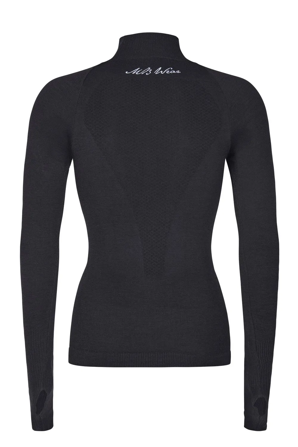 MB Wear Luxury Silver Winter undertröja vit ull silver