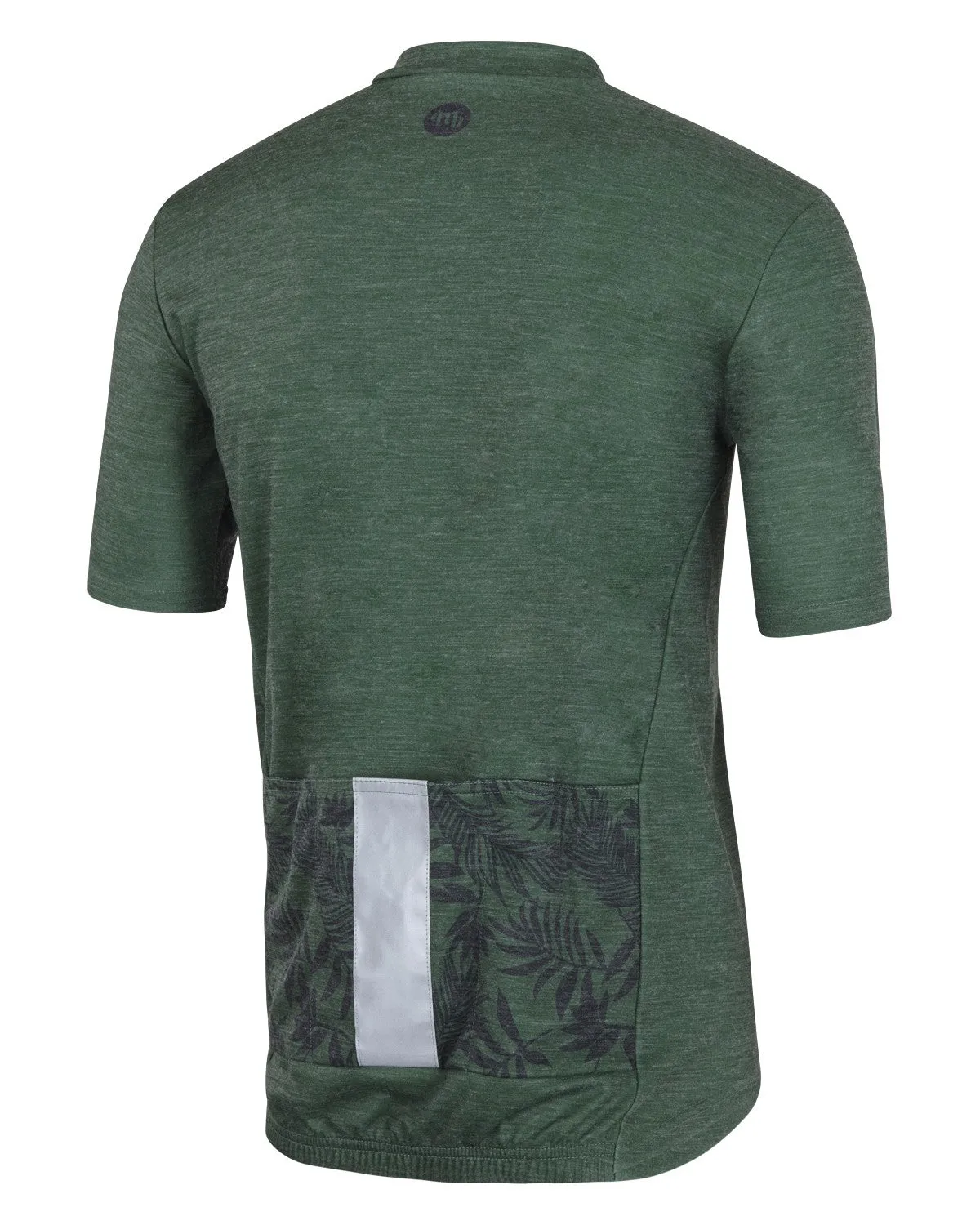 MB Wear Gravel Nature Green Leaf cykeltröja kort ärm