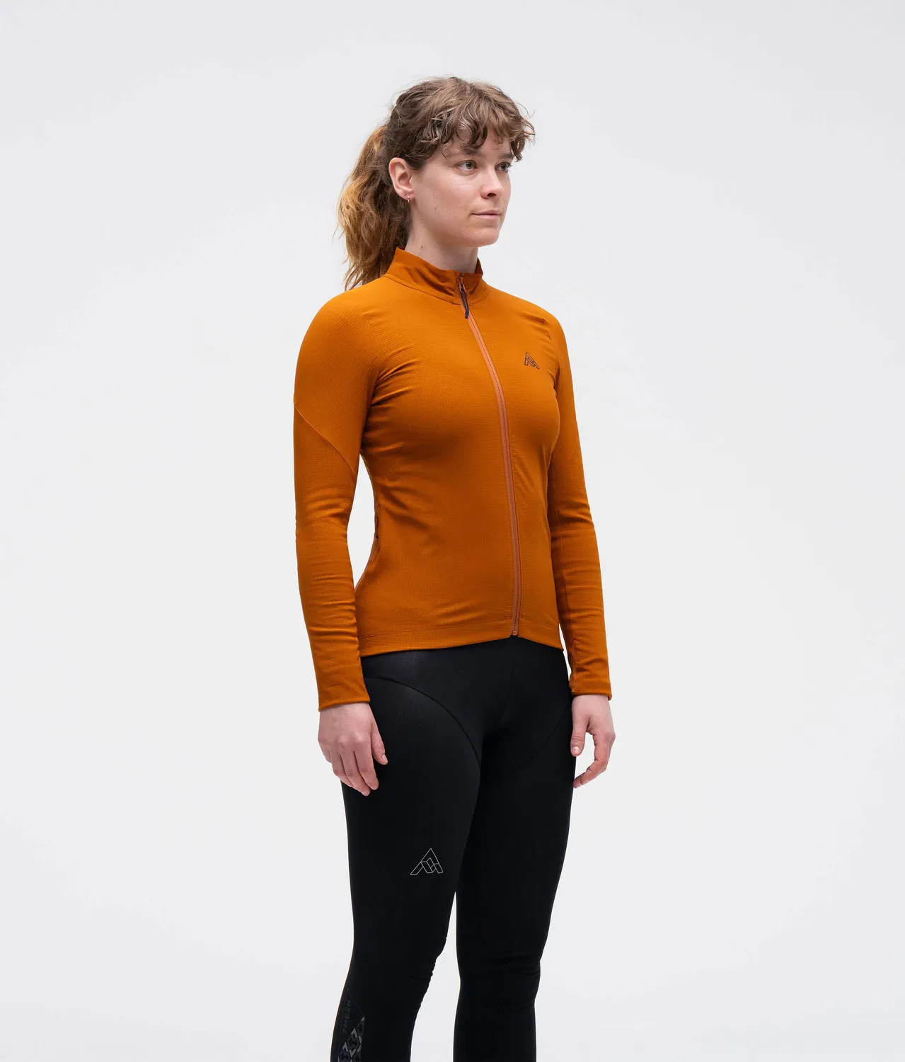 7MESH Tantalus långärmad cykeltröja Caramel thermal