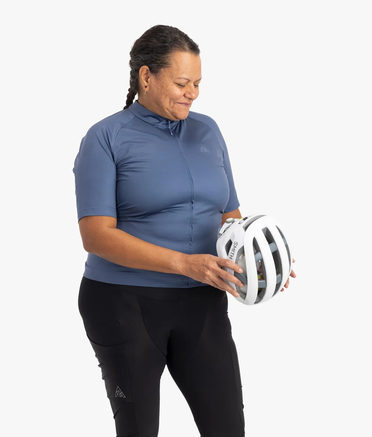 7mesh Atlas Short Sleeve cykeltröja Alpine dam