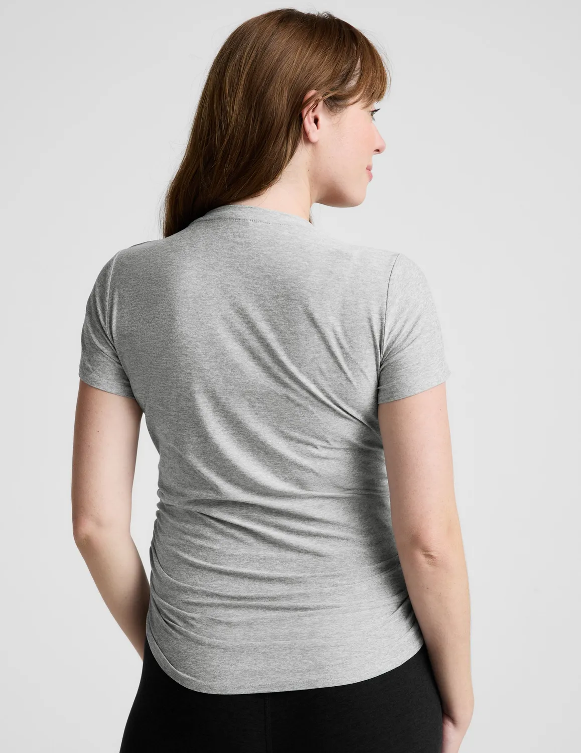 Beyond Yoga Featherweight One & Only Maternity Tee grå lång