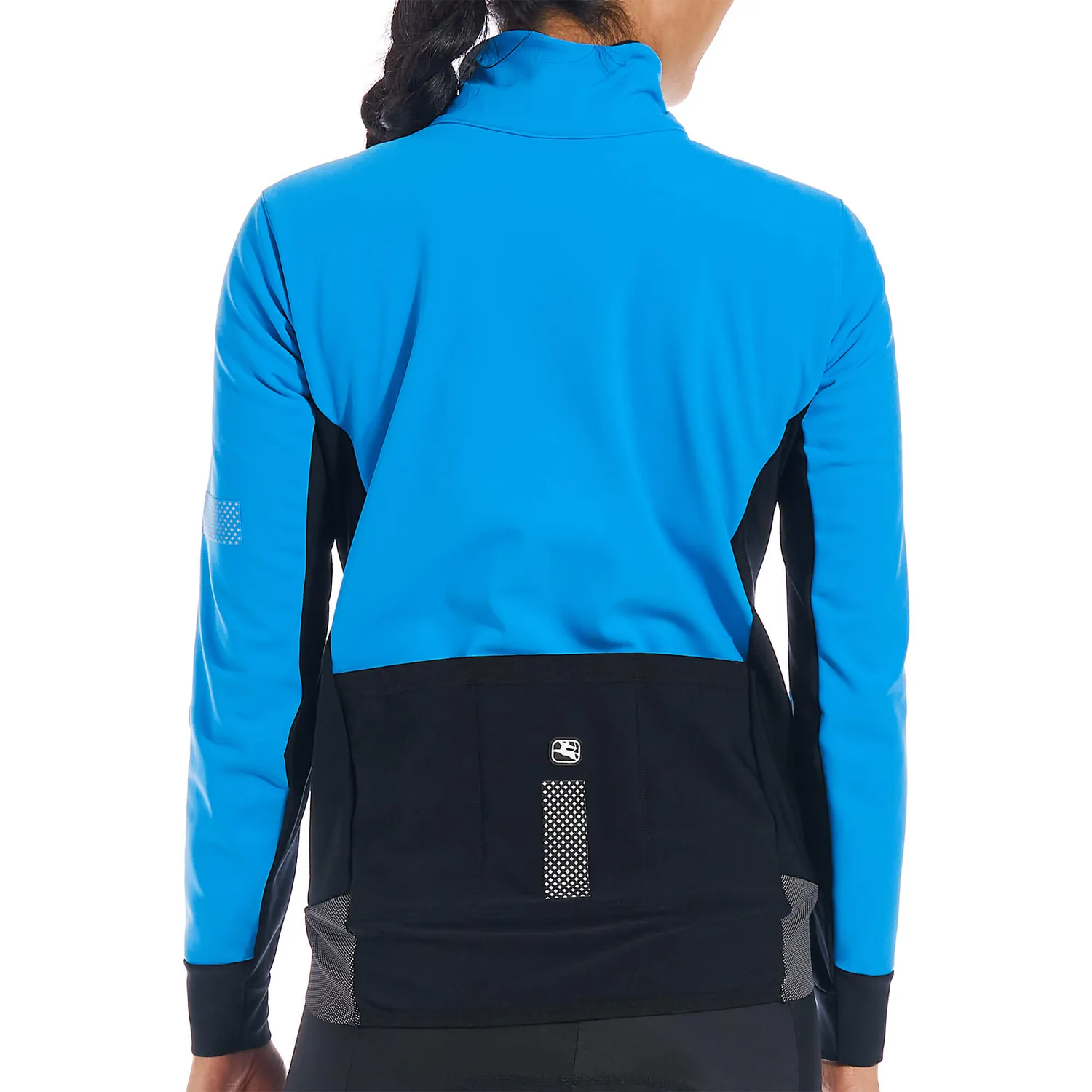 Giordana SilverLine Winter cykeljacka svart vindtät