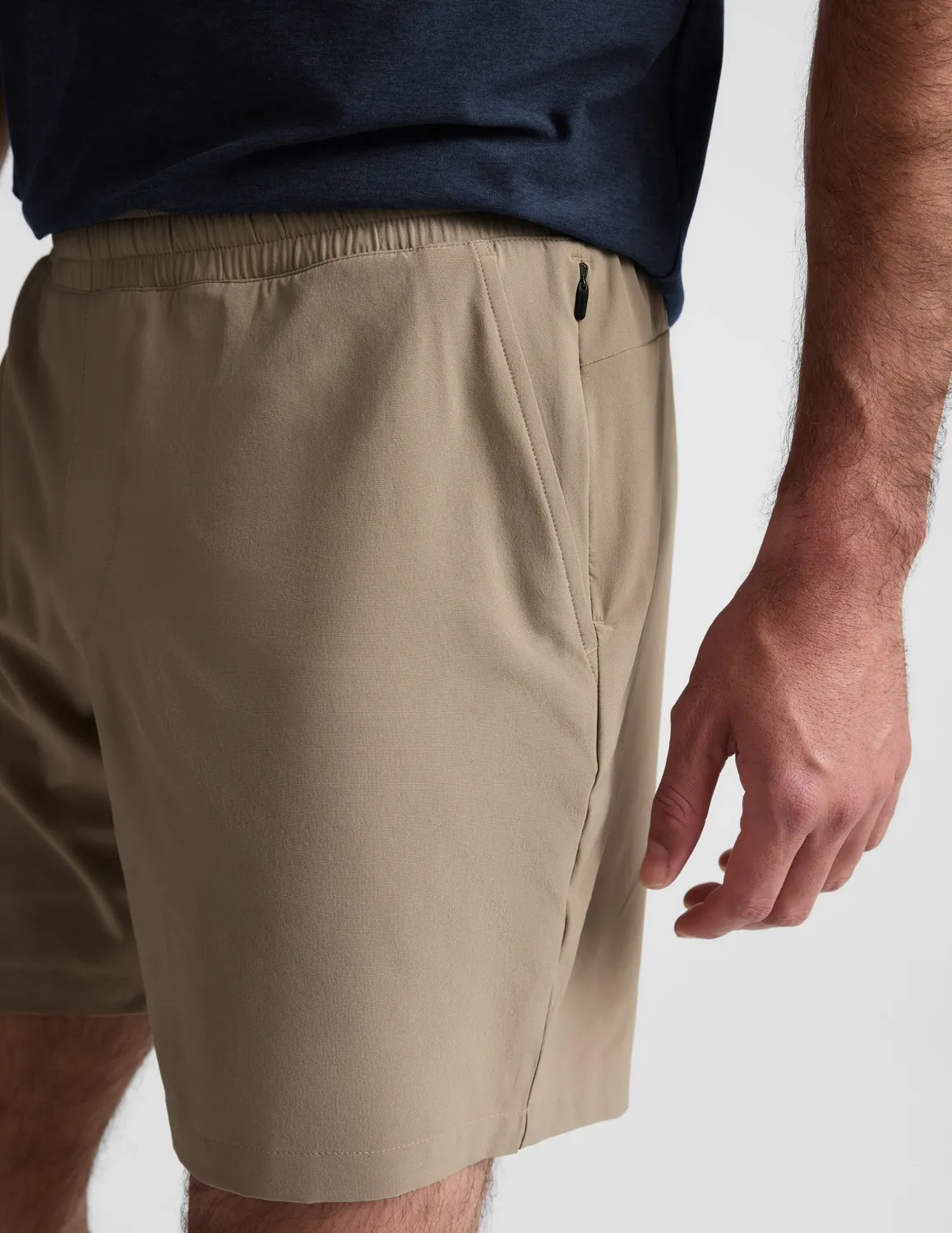 Beyond Yoga Pivotal 2.0 träningsshorts 7 tum Mushroom