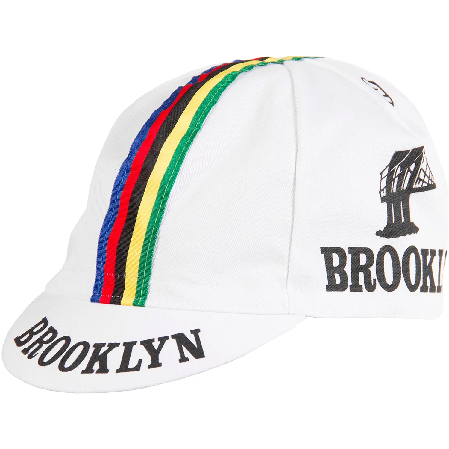 Giordana Team Brooklyn Cap cykelkeps svart klassisk