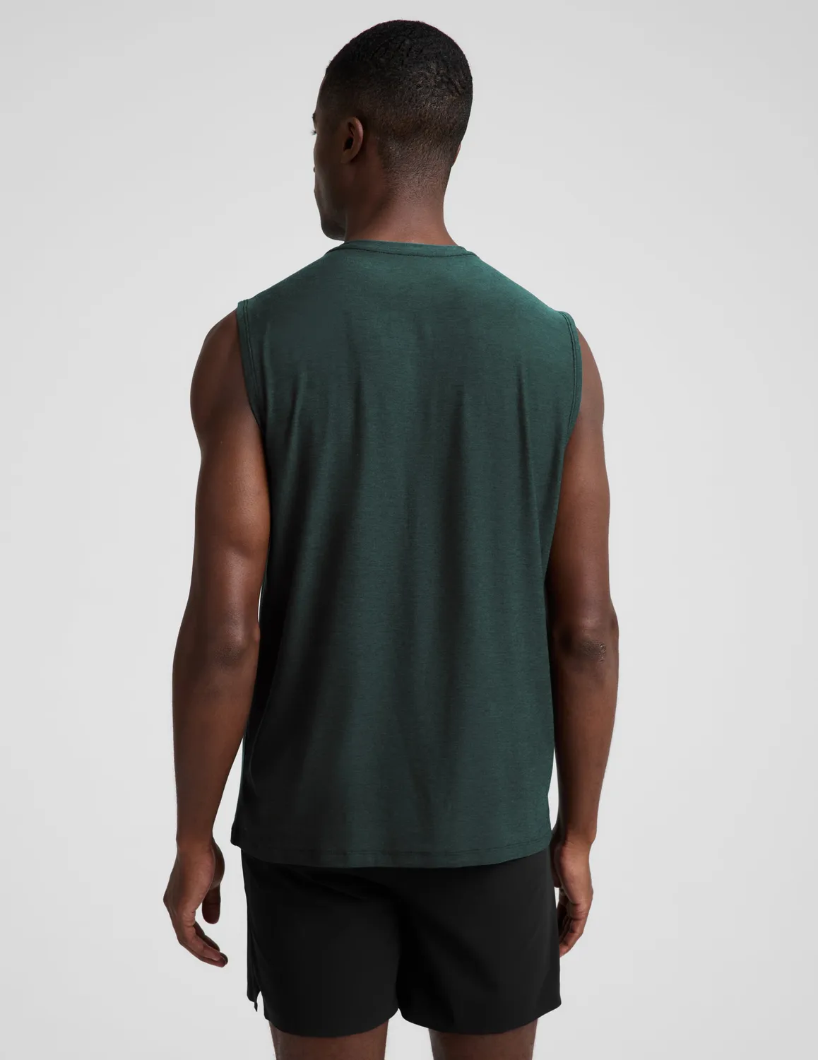 Beyond Yoga Always Beyond Muscle Tank 2.0 linne Dark Ivy herr
