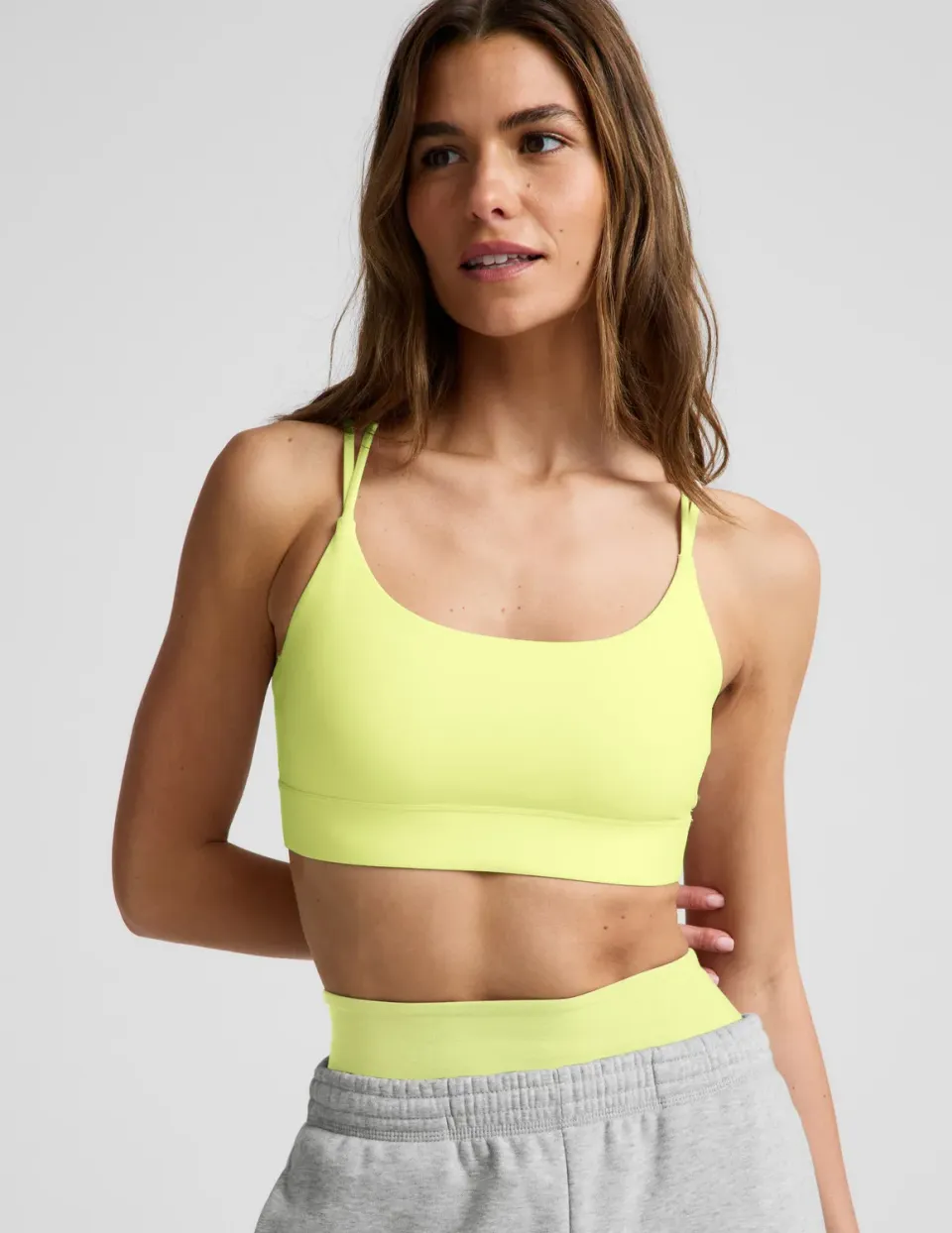 Beyond Yoga Spacedye Back To It Strappy sport-bh lime
