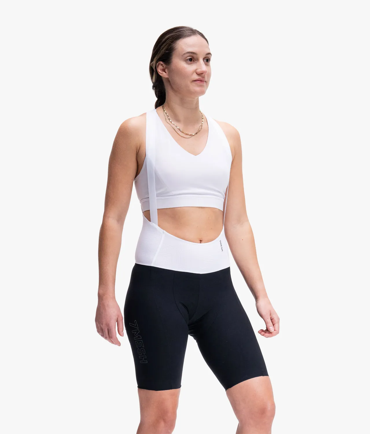 7MESH RK2 Bib Short cykelbyxor Black sommarlätta