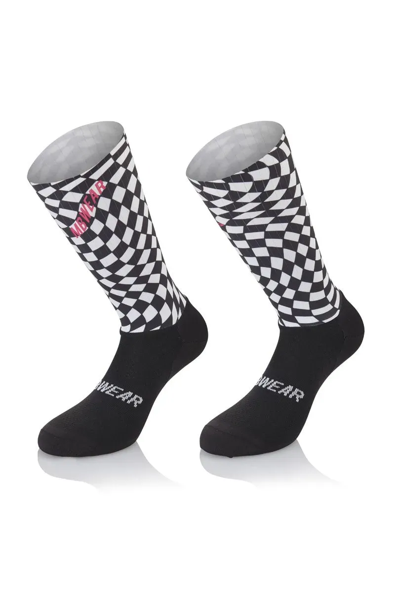 MB Wear Aero Fast Race cykelstrumpor Q-Skin aerodynamisk