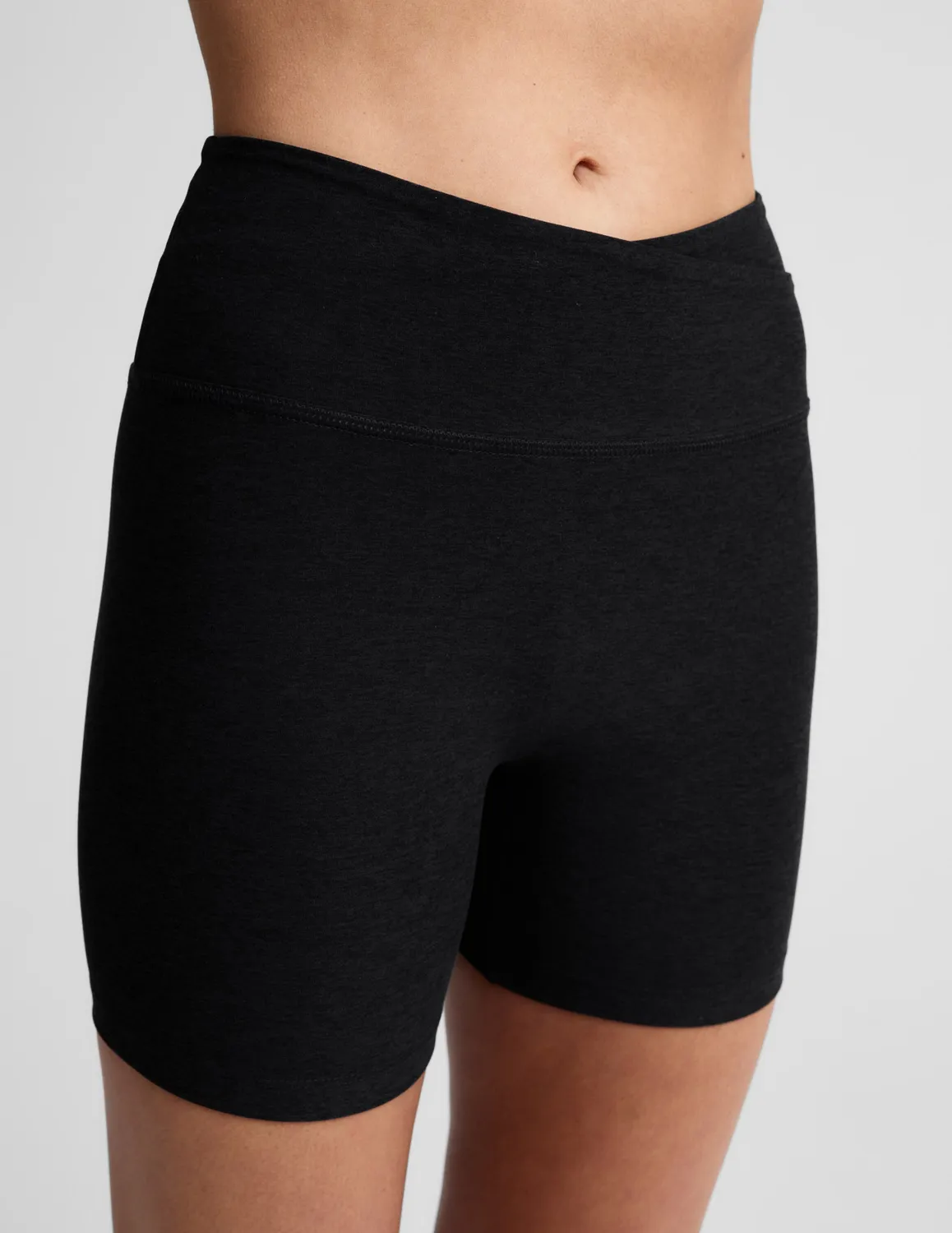 Beyond Yoga Spacedye No Front Seam 5" bikershorts Darkest Night