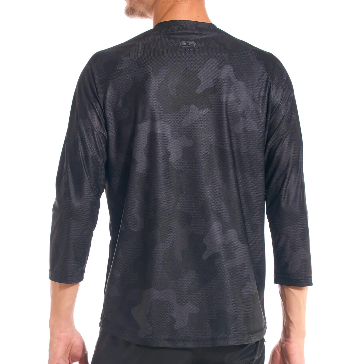 Giordana MTB 3/4 Sleeve cykeltröja svart slitstark