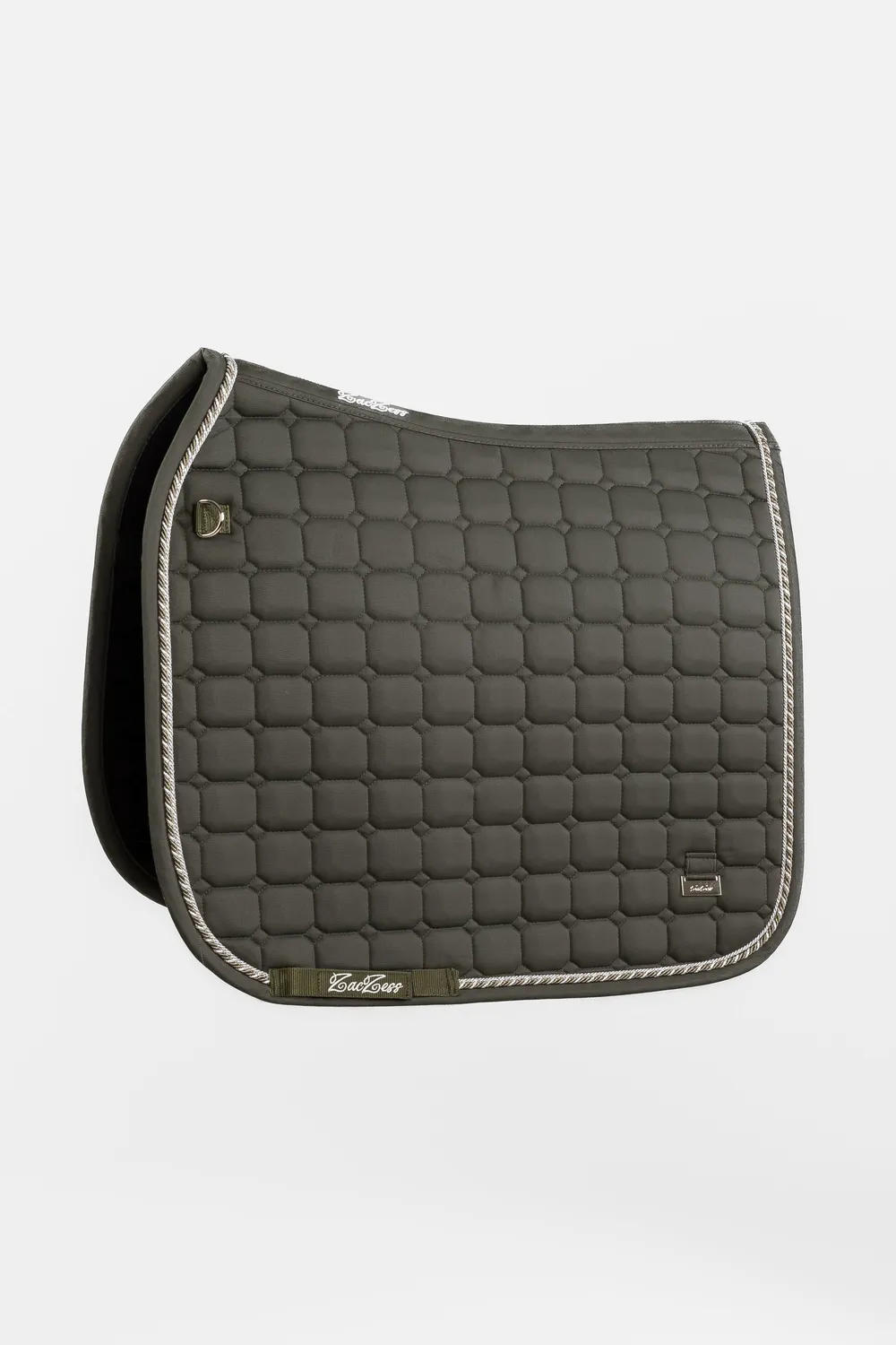 ZacZess Dressage Olive dressyrschabrak grön Full Quick Dry