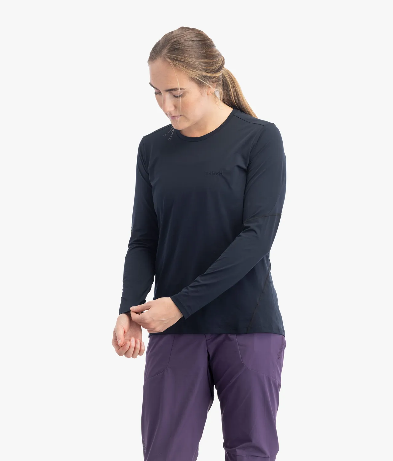 7MESH Atlas Long Sleeve tröja Svart dam UPF 30+