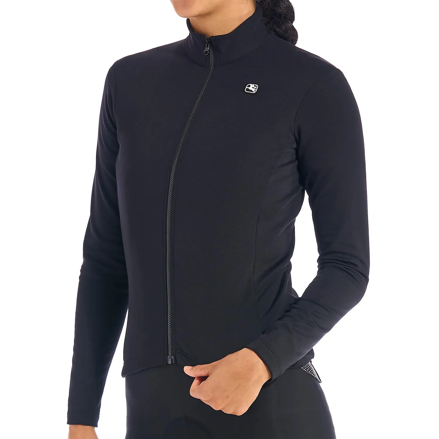 Giordana SilverLine Thermal cykeltröja svart fleece
