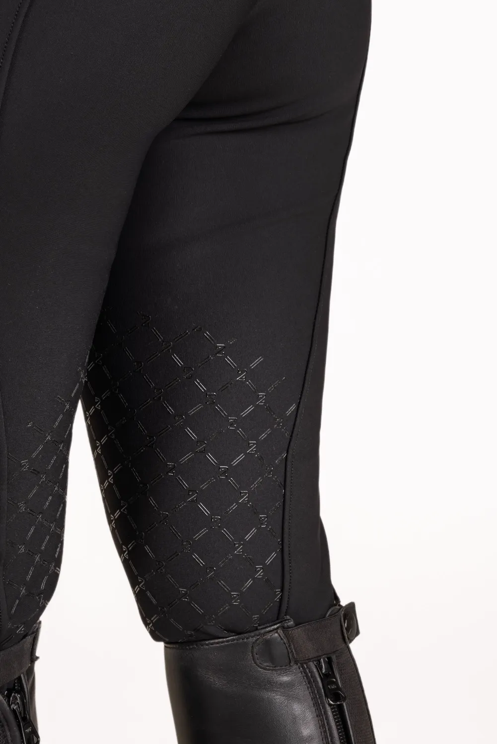 ZacZess Fleece Performance Breeches ridbyxor svart