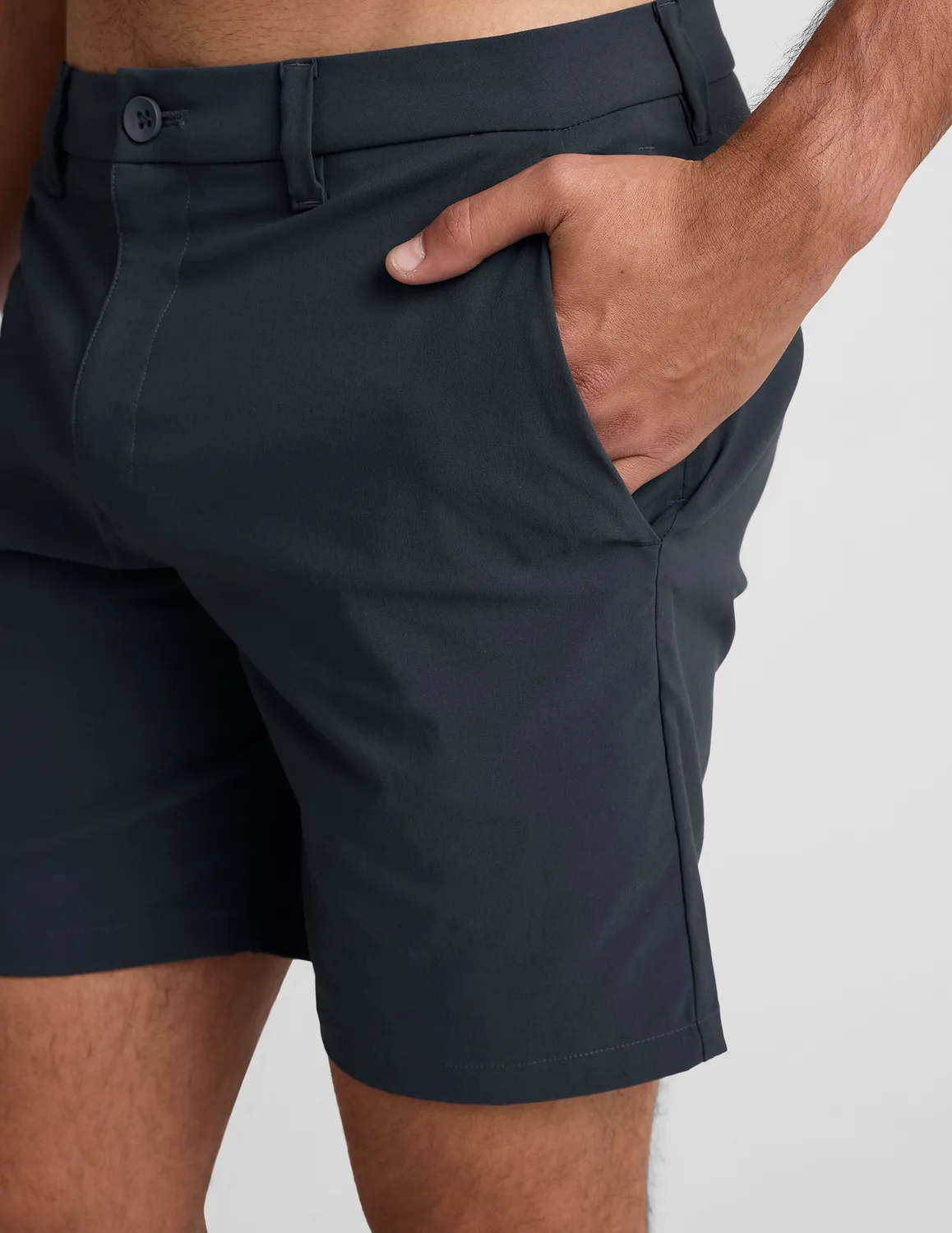 Beyond Yoga Element Chino Short 7" herrshorts Nocturnal Navy